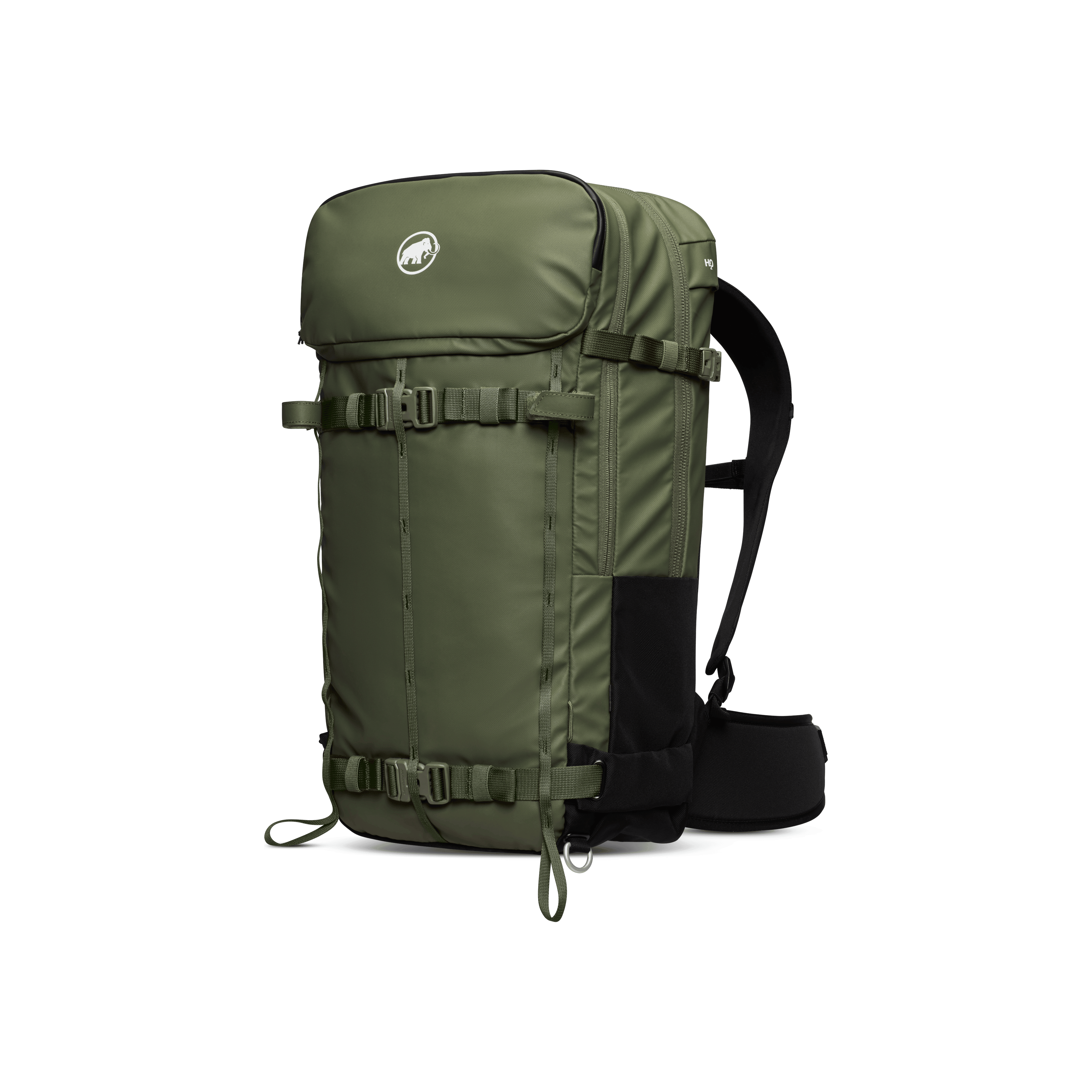 Mammut Nirvana 35L Touring Pack Backpacks and Bags - Winter Pack Backcountry Mammut Marsh/Black