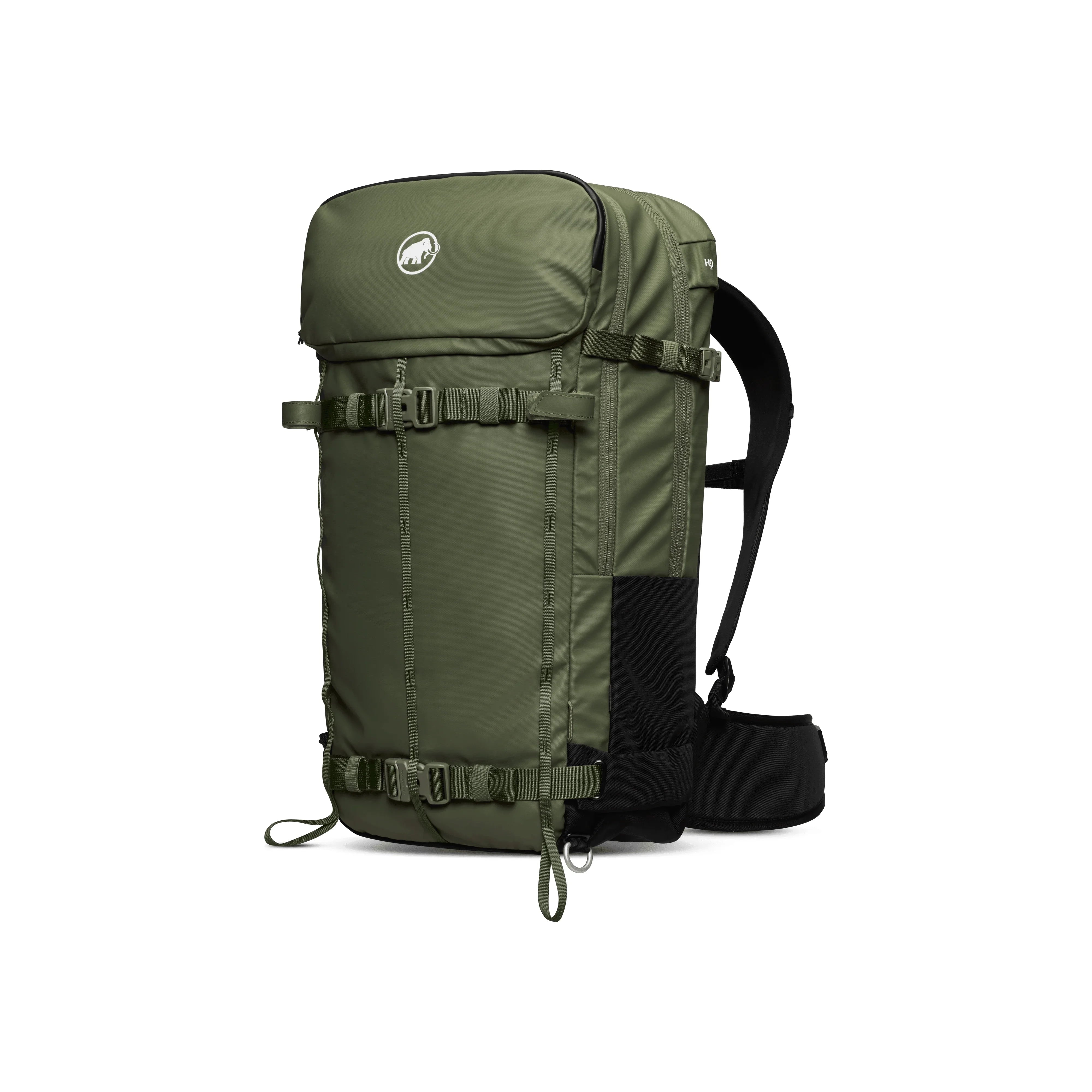 Mammut Nirvana 35L Touring Pack Backpacks and Bags - Winter Pack Backcountry Mammut Marsh/Black