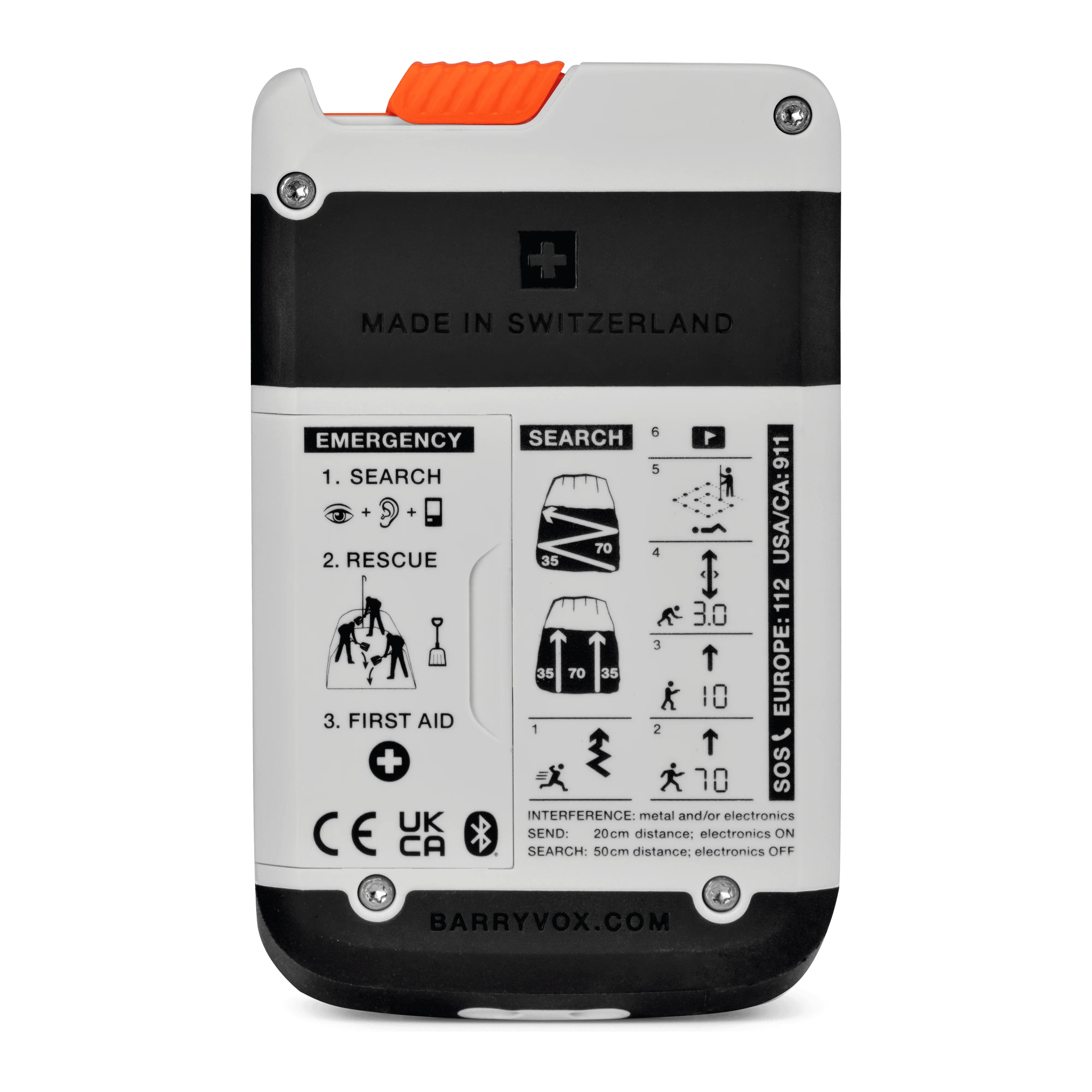 Mammut Barryvox 2 Avalanche Beacon Avalanche Gear - Beacon Mammut