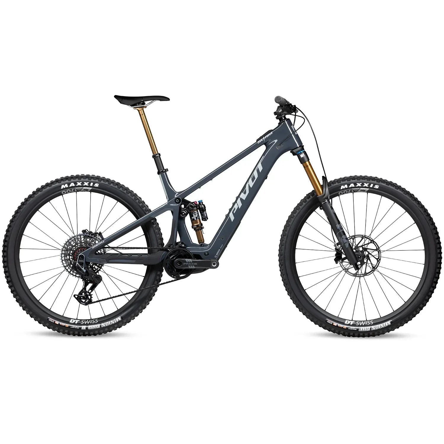 Pivot Cycles Shuttle SL-AM Pro X0 Eagle Transmission Bicycle - E-Bikes - Mountain - Full Suspension Pivot Cycles Large Gloss Grey