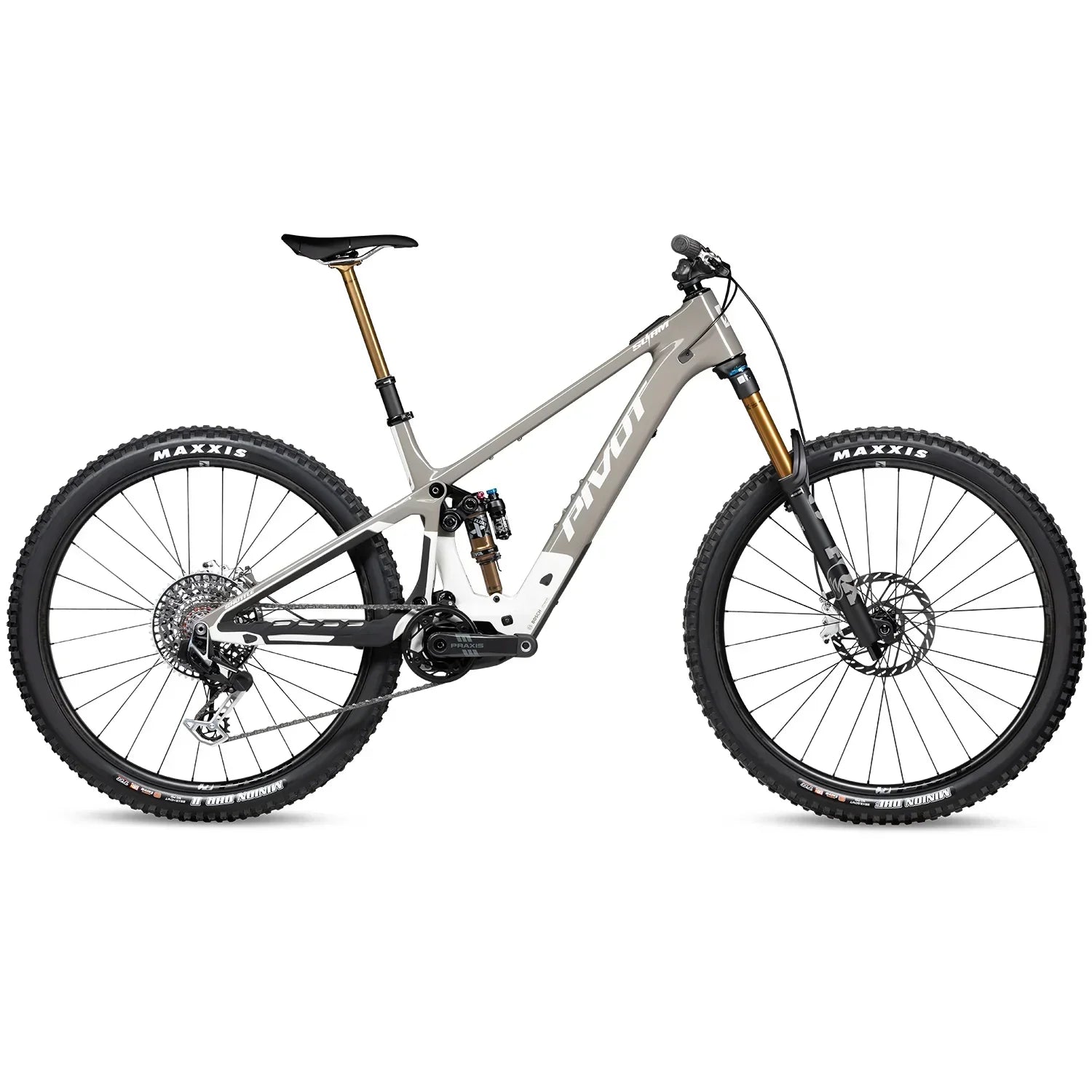 Pivot Cycles Shuttle SL-AM Pro X0 Eagle Transmission Bicycle - E-Bikes - Mountain - Full Suspension Pivot Cycles Large Brownstone