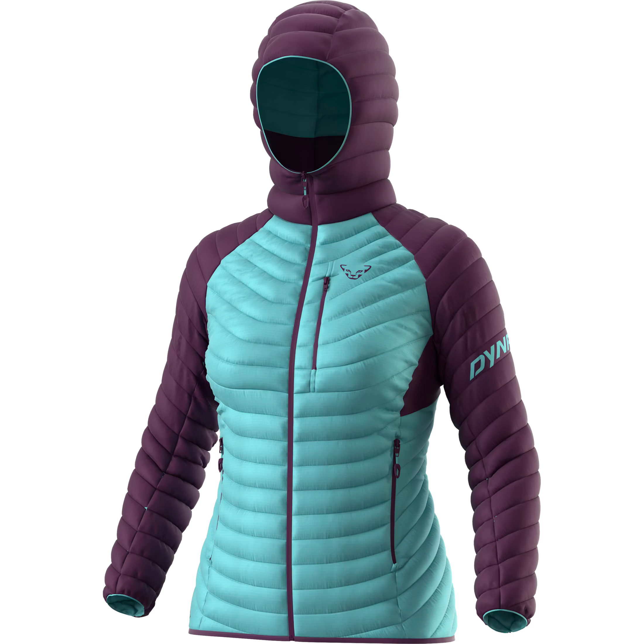 Dynafit W Radical Down Hooded Jacket Winter Apparel - Winter Apparel Womens Insulated Top Dynafit Royal Purple Small