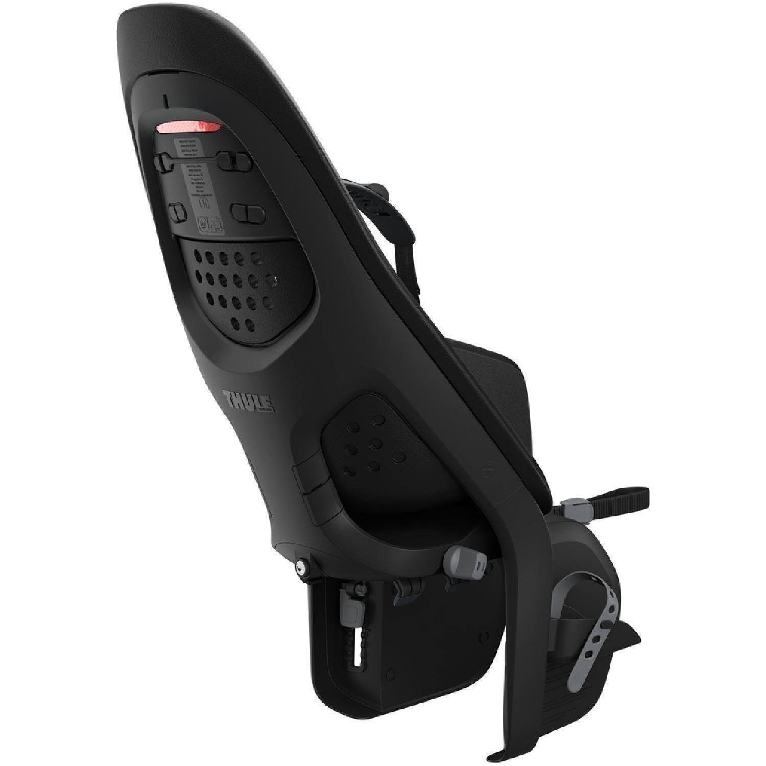 Thule Yepp Maxi 2 Child Bike Seat - MIK HD Rack Mount, Midnight Black Cycling Accessories - Chariots and Acc Thule