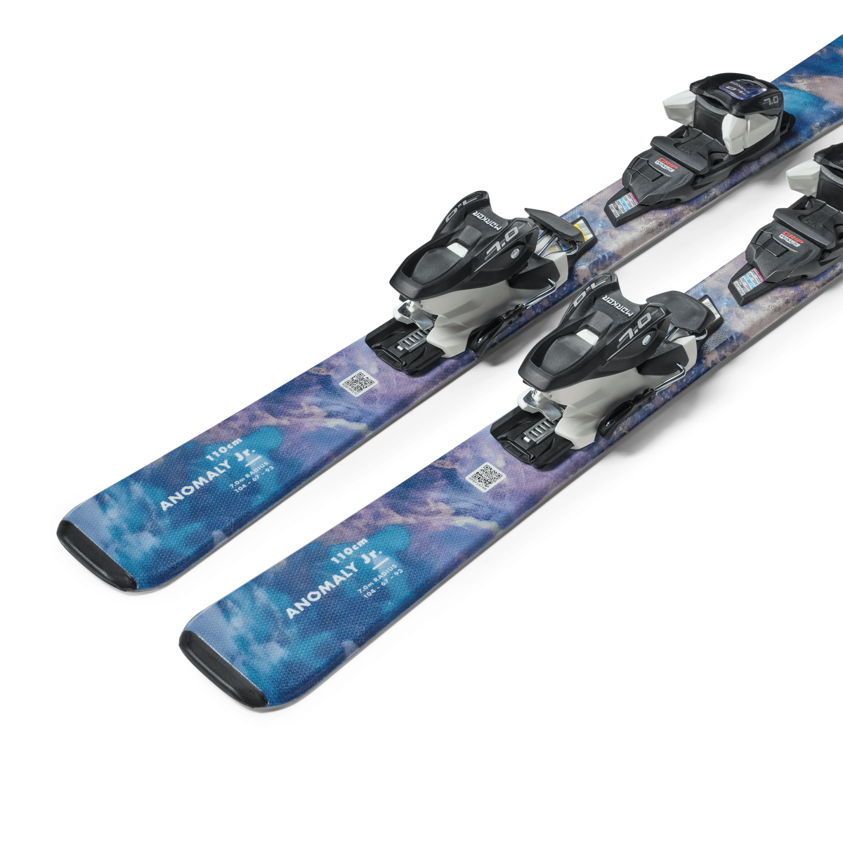 Blizzard Anomaly JR and Marker 4.5 Skis - Alpine Skis - Kids Blizzard