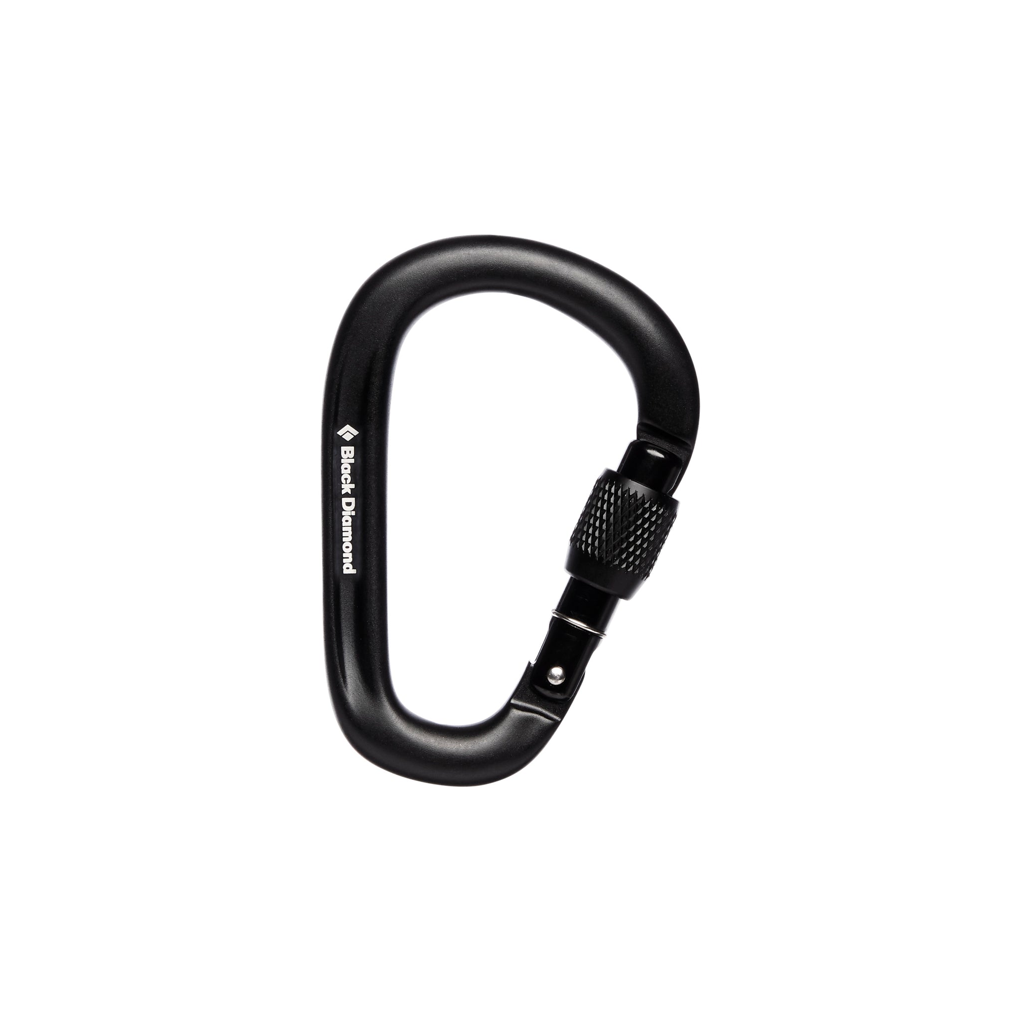 Black Diamond Pearlock Screwgate Carabiner Summer Gear - Climbing Gear Black Diamond Black