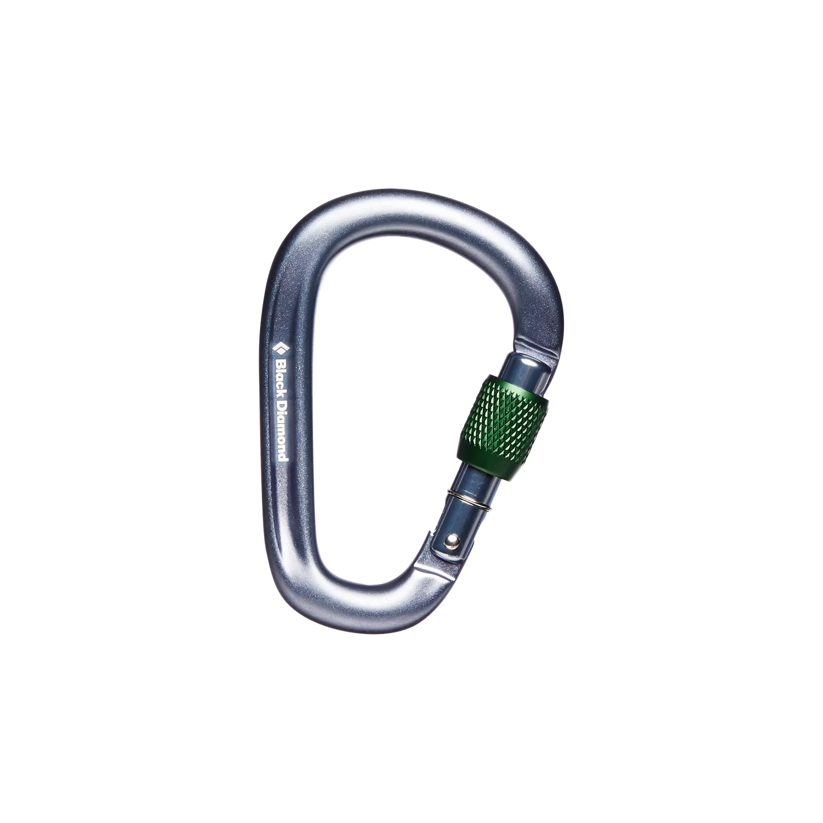 Black Diamond Pearlock Screwgate Carabiner Summer Gear - Climbing Gear Black Diamond Gray