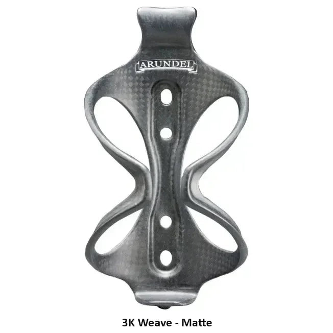Arundel 19 Mandible Cage 3K weave Matte Finish Cycling Accessories - Water Bottle Cage Arundel