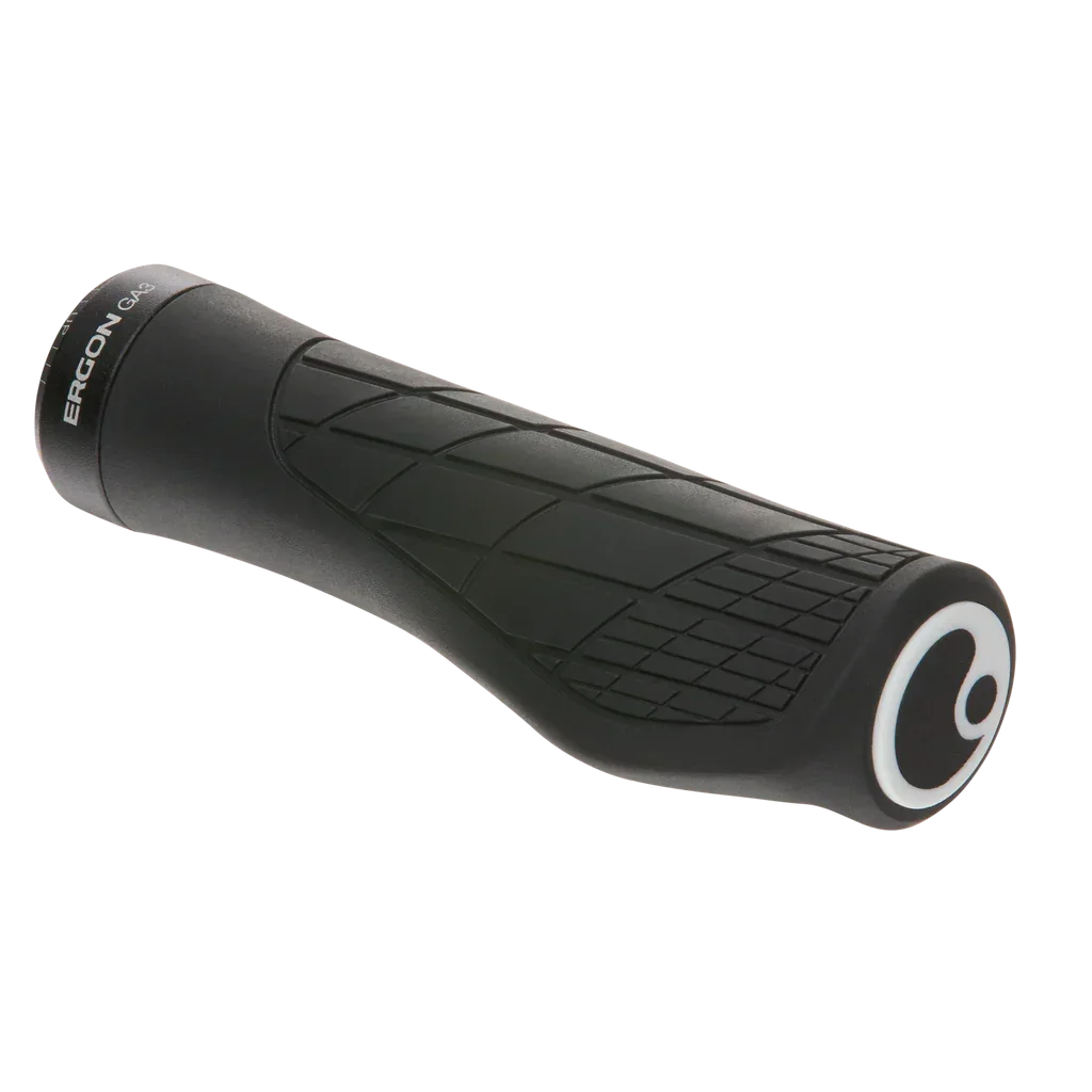 Ergon GA3 Grips - Black, Lock-On, Large Cycling Parts - Grips-Bar Tape Ergon