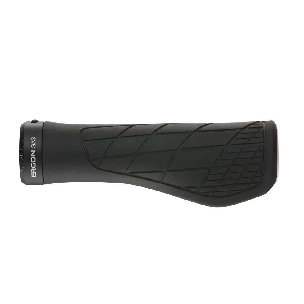 Ergon GA3 Grips - Black, Lock-On, Large Cycling Parts - Grips-Bar Tape Ergon
