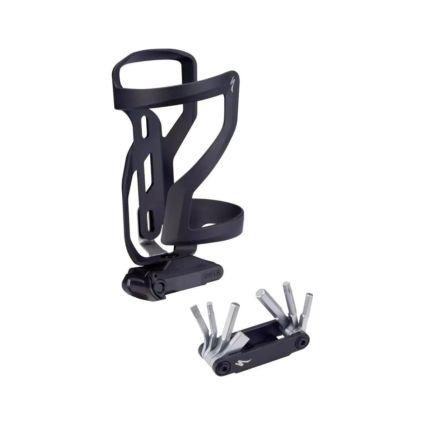 Specialized Water Bottle Cages Cycling Accessories - Water Bottle Cage Specialized Zee Right Load DT Matte Black w/ Tool