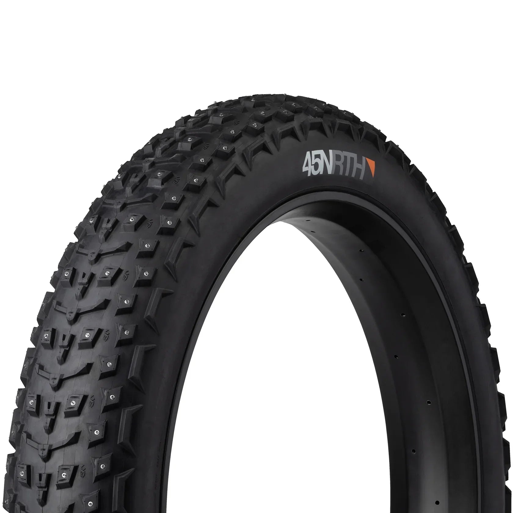 45NRTH Dillinger 5 Tire - 26 x 4.6, Tubeless, Folding, Black, 60 TPI, 258 Carbide Steel Studs Tires and Tubes - Mountain Tires - 26" 45NRTH