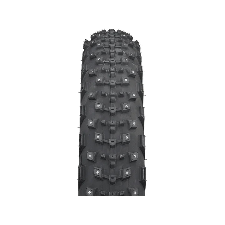 45NRTH Dillinger 5 Tire - 26 x 4.6, Tubeless, Folding, Black, 120tpi, 258 Concave Carbide Aluminum Studs Tires and Tubes - Mountain Tires - 26" 45NRTH