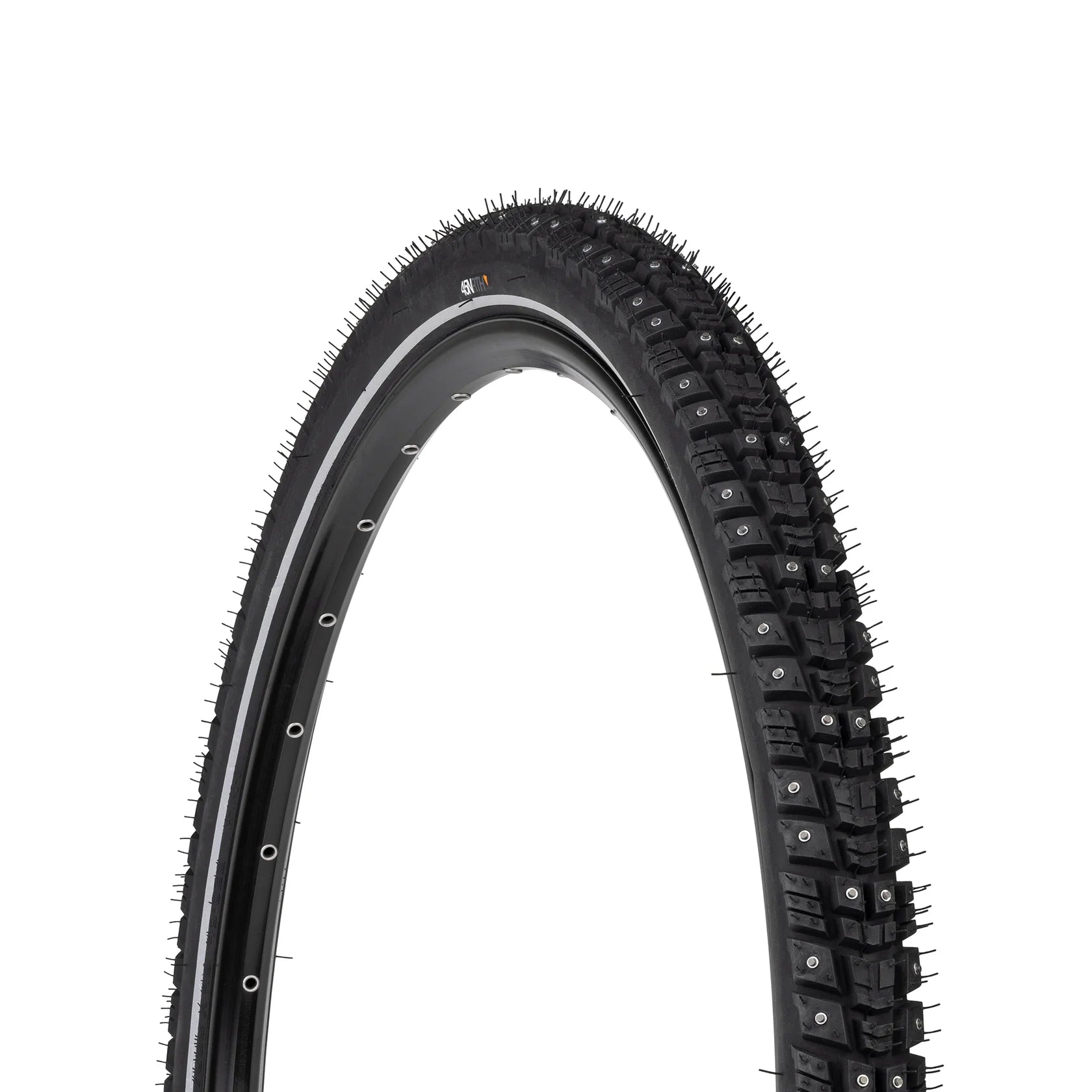 45NRTH Gravdal 26 x 2.0" Studded Tire: 33tpi Wire, 216 Steel-Carbide Studs Tires and Tubes - Mountain Tires - 26" 45NRTH