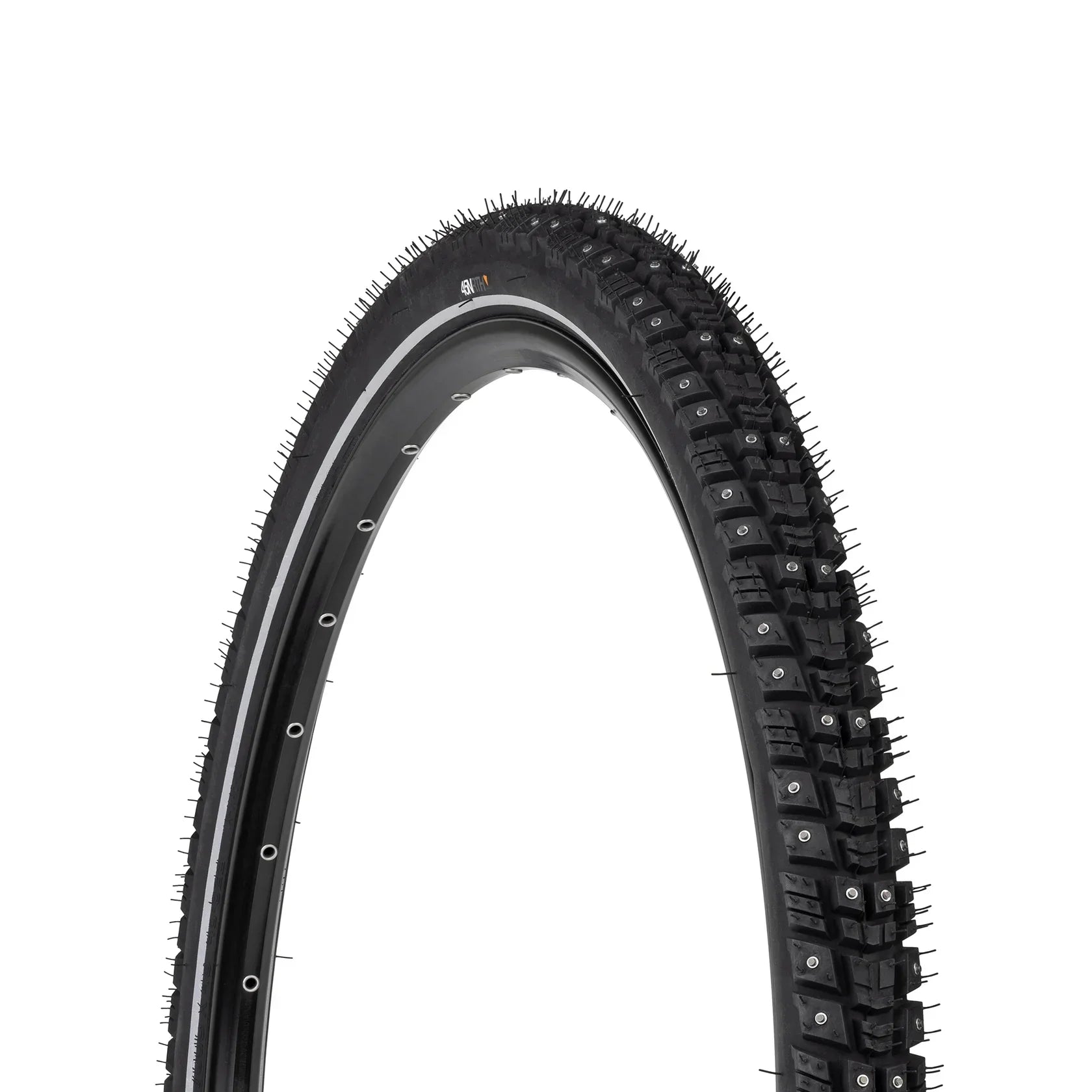 45NRTH Gravdal 26 x 2.0" Studded Tire: 33tpi Wire, 216 Steel-Carbide Studs Tires and Tubes - Mountain Tires - 26" 45NRTH