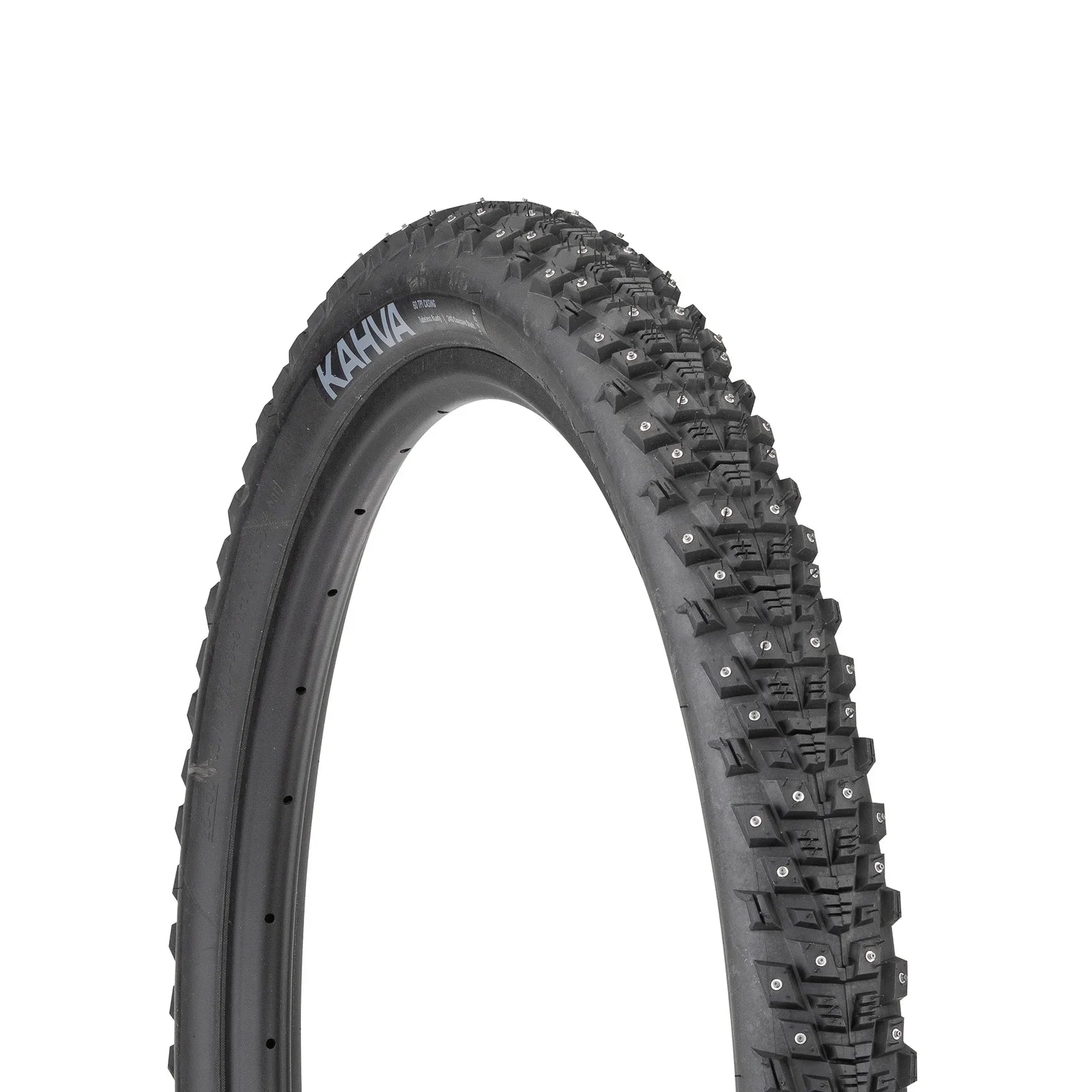 45NRTH Kahva Tire - 29 x 2.25, Tubeless, Folding, Black, 60 TPI, 252 Concave Carbide Studs Tires and Tubes - Mountain Tires - 29" 45NRTH