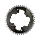 SRAM Force AXS 2x Chainring, Teeth: 48, Speed: 12, BCD: 107, Bolts: 4, Outer, Aluminum, Grey Cycling Parts - Chainring SRAM