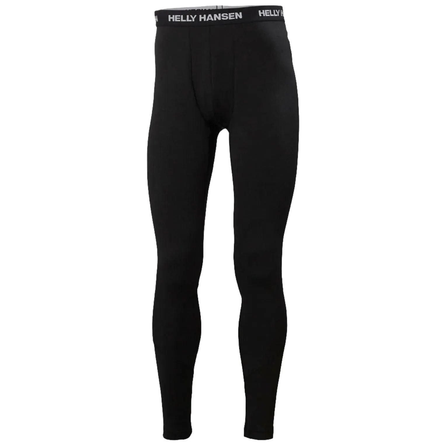 Helly Hansen M Lifa Merino Midweight Pant Winter Apparel - Winter Apparel Mens Base Layer Bottom Helly Hansen Small Black