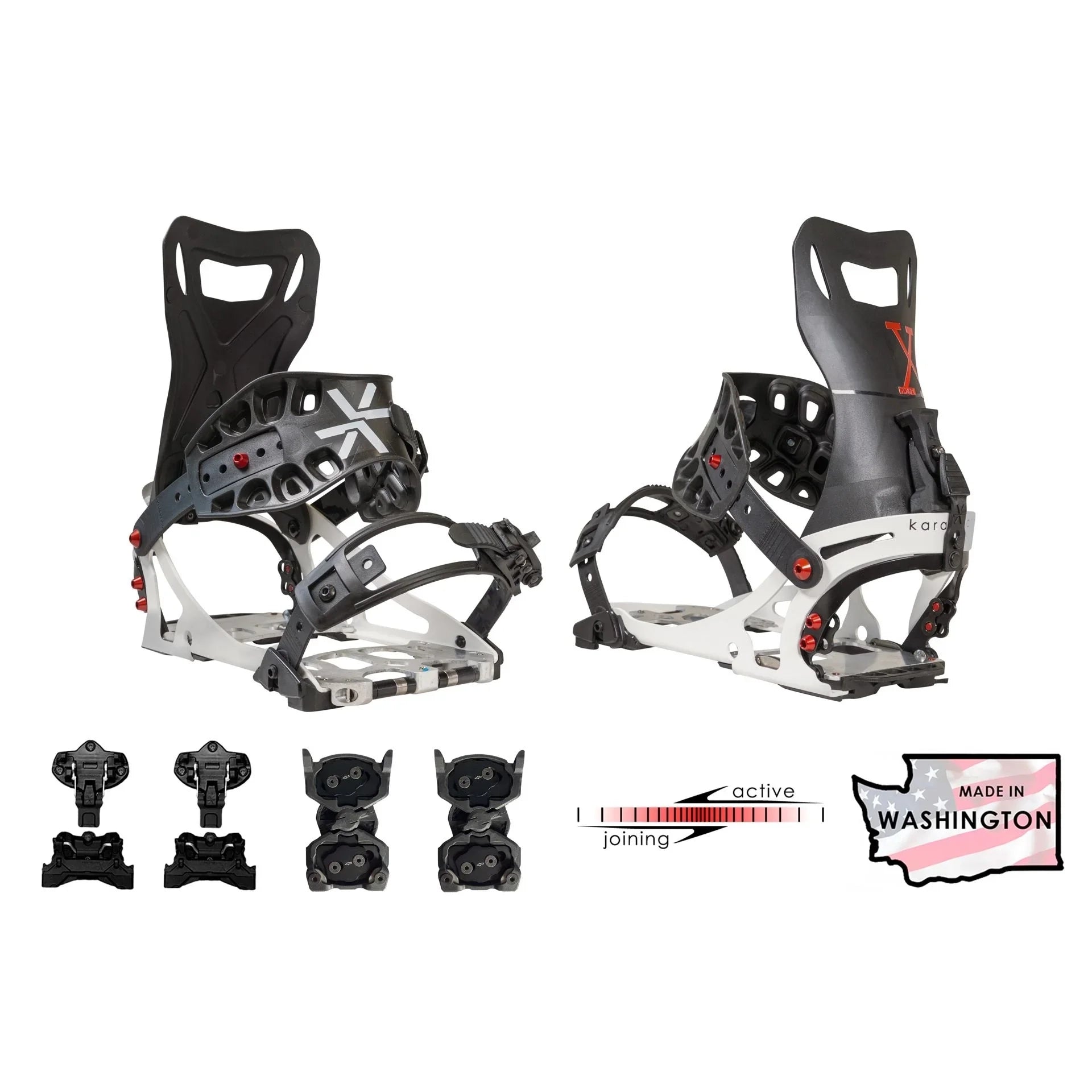 Karakoram Prime-X Splitboard Binding Splitboard - Splitboard Bindings - Hardboot Bindings Karakoram PRIME X + Split Interface (Men's 8.5-11)