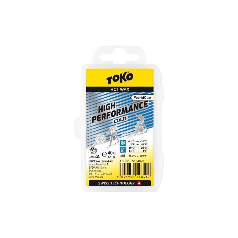 Toko World Cup High Performance Wax Winter Accessories - Tuning Supplies Toko 40 Cold