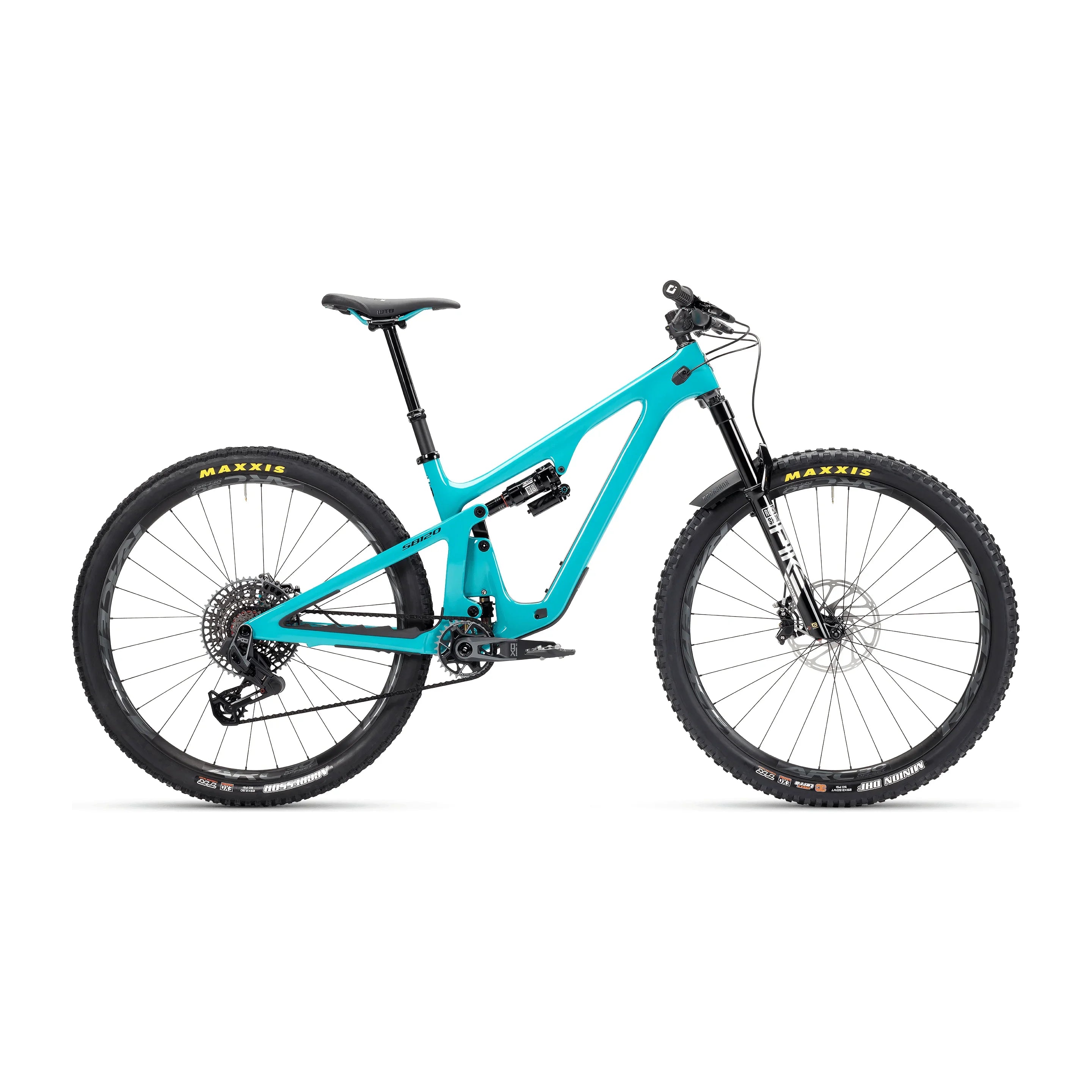 Yeti SB120 T3 X01 AXS EXC Bicycle - Mountain - Trail Yeti Cycles Large TURQ