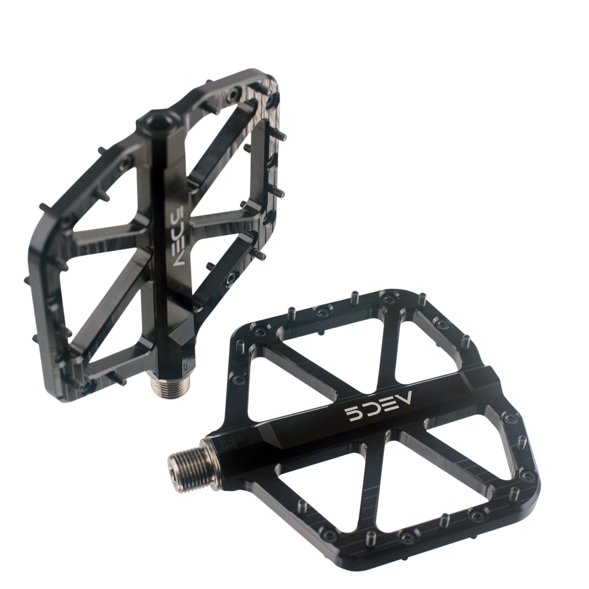 5Dev All Around Pedal, Black - three-quarter