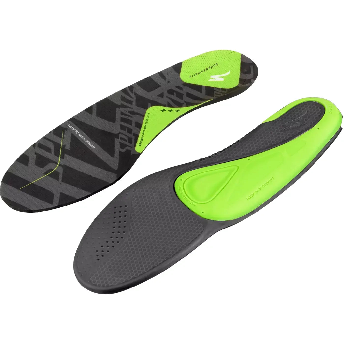 Specialized Body Geometry SL Footbeds Cycling Shoes - Footbed Specialized Green +++ (high Arch Support) 40-41