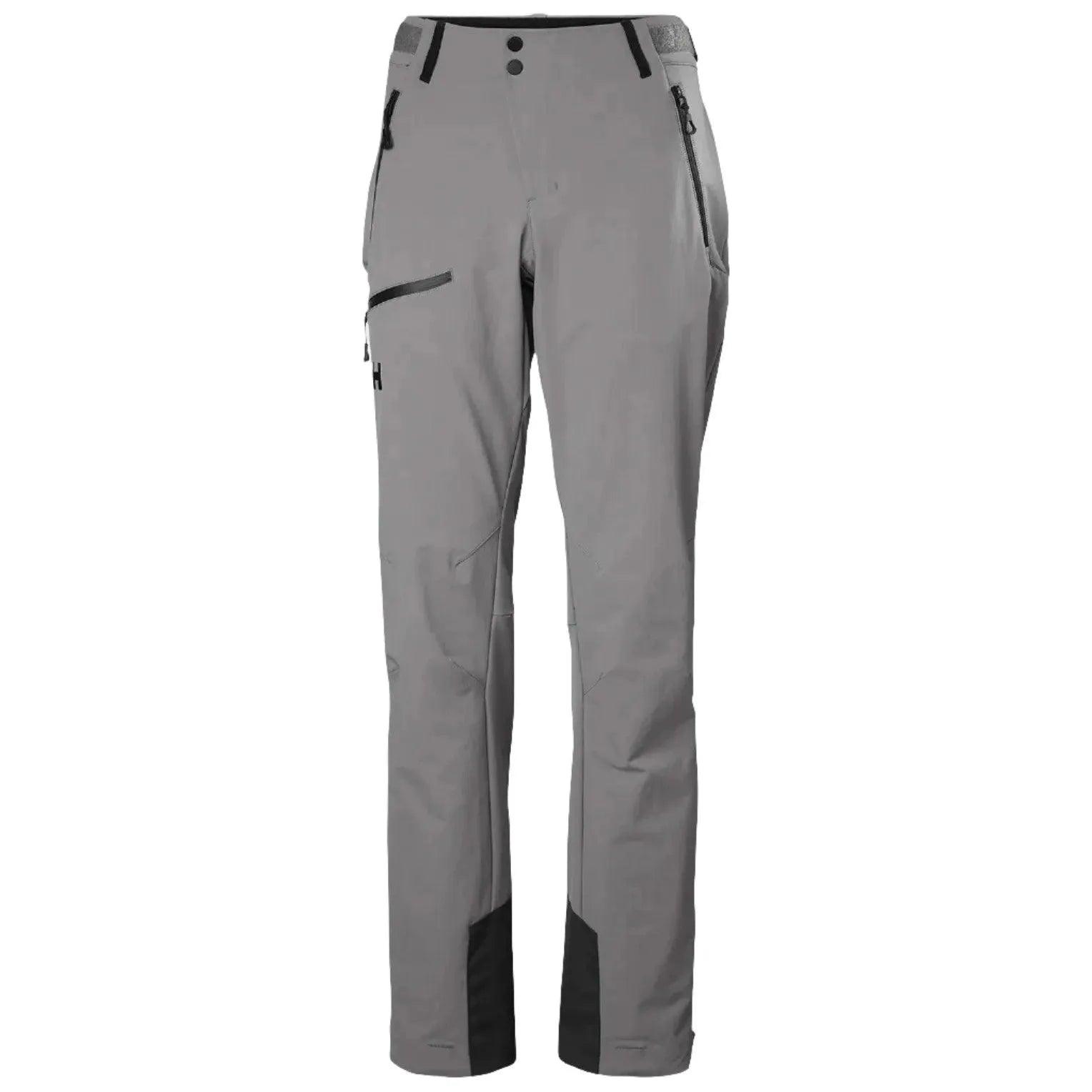 Helly Hansen W Odin Muninn 2.0 SoftShell Pant Winter Apparel - Winter Apparel Womens Softshell Bottom Helly Hansen XSmall Concrete