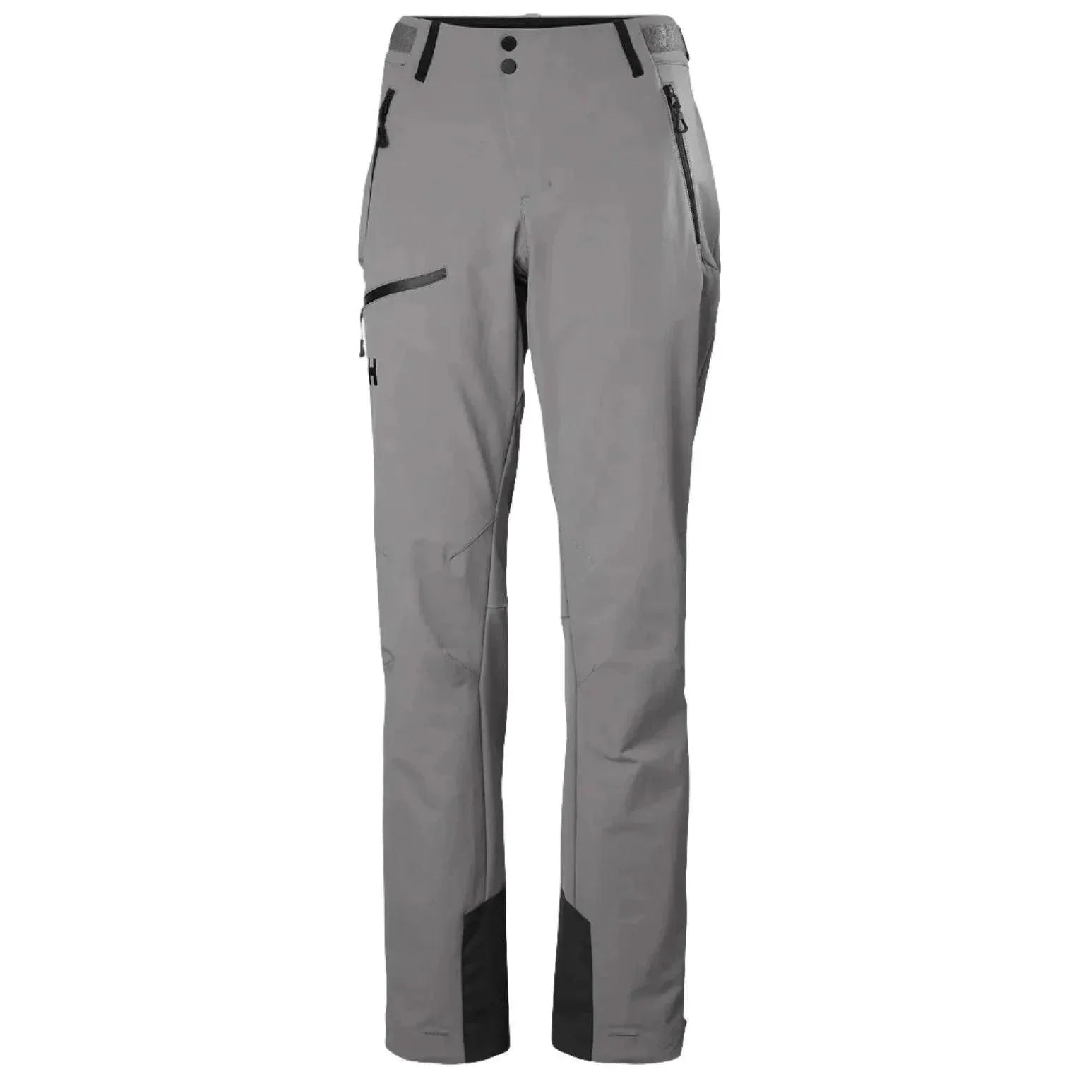 Helly Hansen W Odin Muninn 2.0 SoftShell Pant Winter Apparel - Winter Apparel Womens Softshell Bottom Helly Hansen XSmall Concrete