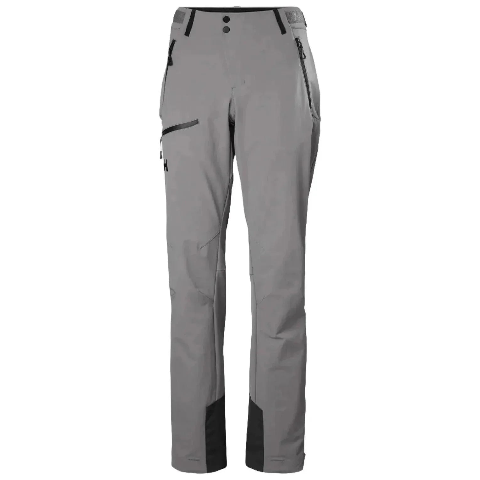 Helly Hansen W Odin Muninn 2.0 SoftShell Pant Winter Apparel - Winter Apparel Womens Softshell Bottom Helly Hansen XSmall Concrete