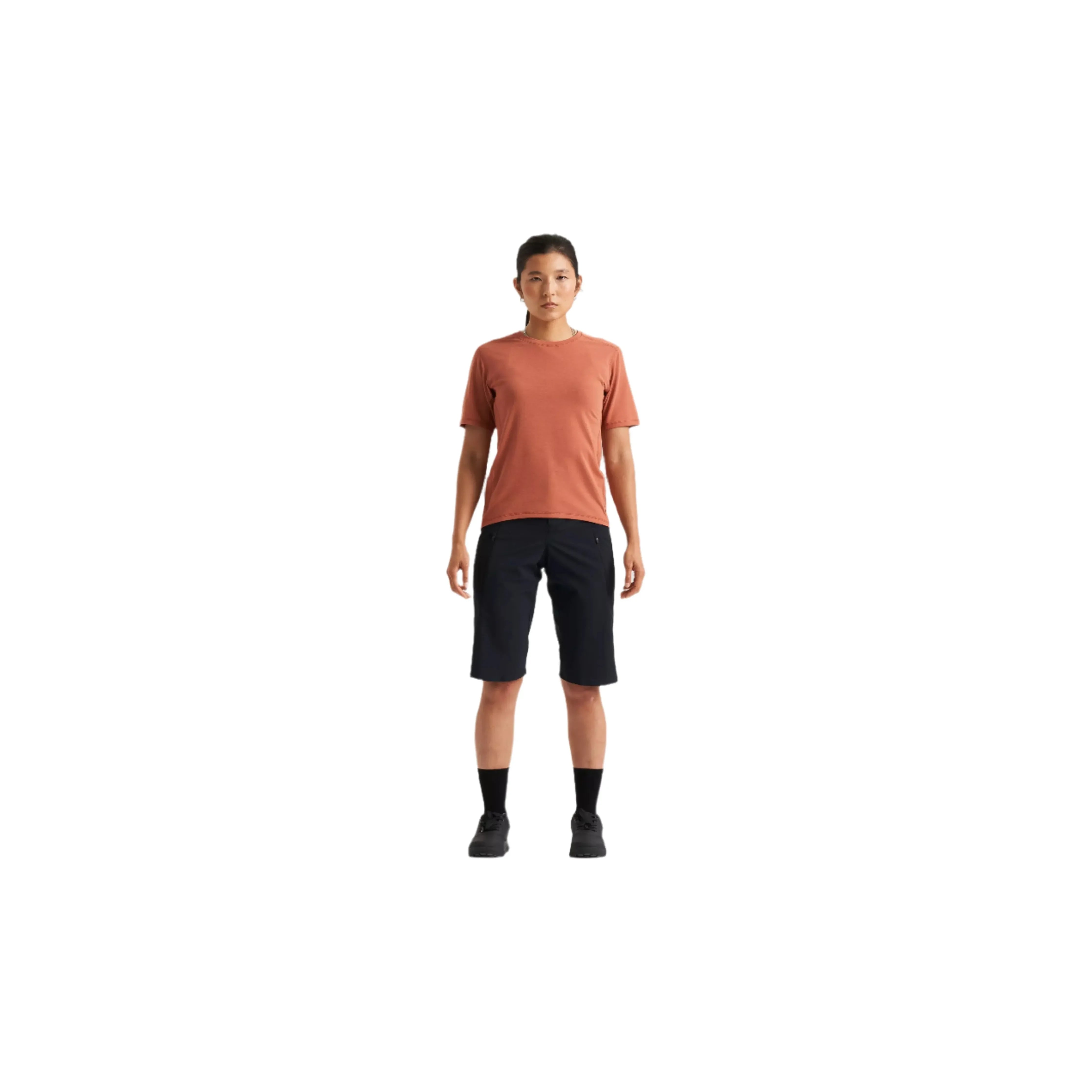 Specialized W Traction Short Sleeve Tee Cycling Apparel - Womens - Jersey - Short Sleeve Specialized XSmall Copper