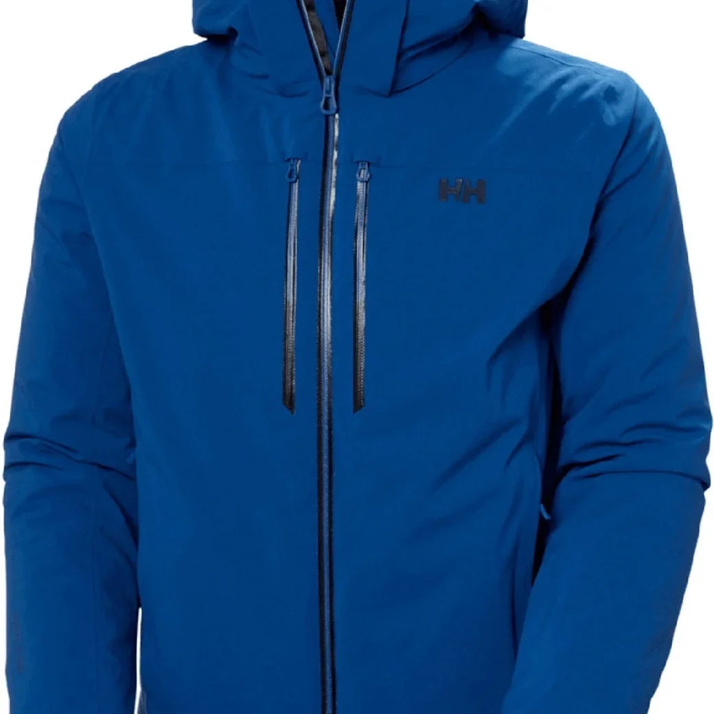Helly Hansen Alpha Lifaloft Jacket Winter Apparel - Winter Apparel Mens Hardshell Top Helly Hansen XLarge Deep Fjord