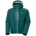 Helly Hansen Alpha Lifaloft Jacket Winter Apparel - Winter Apparel Mens Hardshell Top Helly Hansen Small Dark Creek