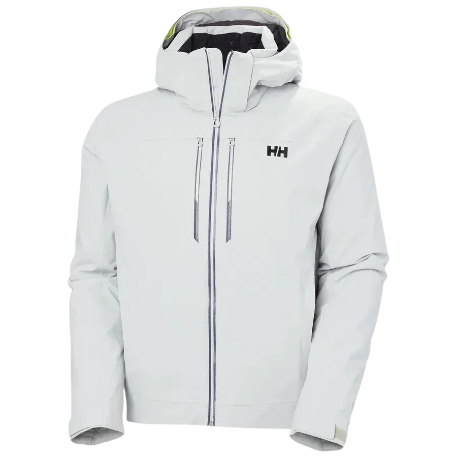 Helly Hansen Alpha Lifaloft Jacket Winter Apparel - Winter Apparel Mens Hardshell Top Helly Hansen Small Grey Fog
