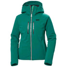 Helly Hansen W Alphelia Lifaloft Jacket Winter Apparel - Winter Apparel Mens Hardshell Top Helly Hansen XSmall Emerald