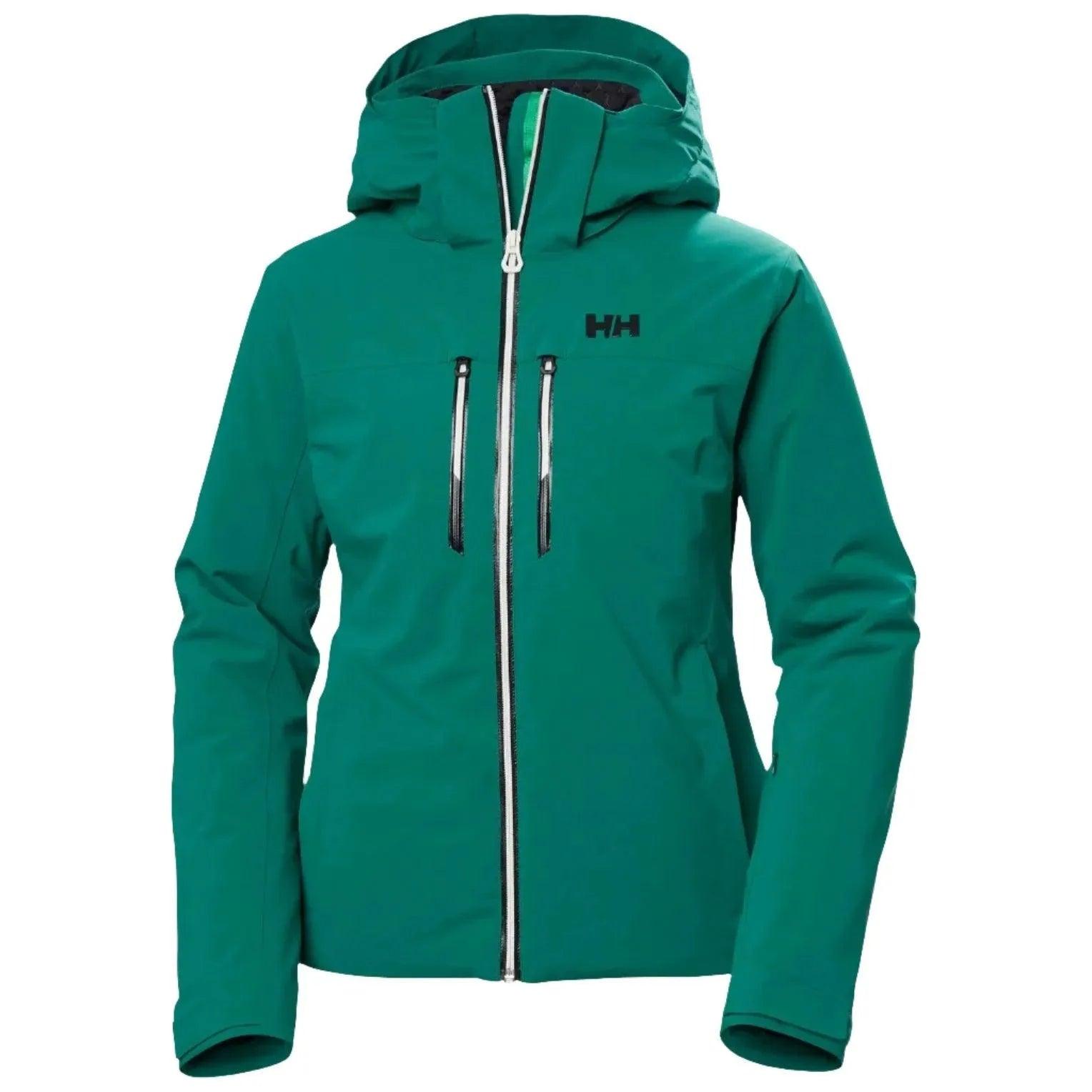 Helly Hansen W Alphelia Lifaloft Jacket Winter Apparel - Winter Apparel Mens Hardshell Top Helly Hansen XSmall Emerald