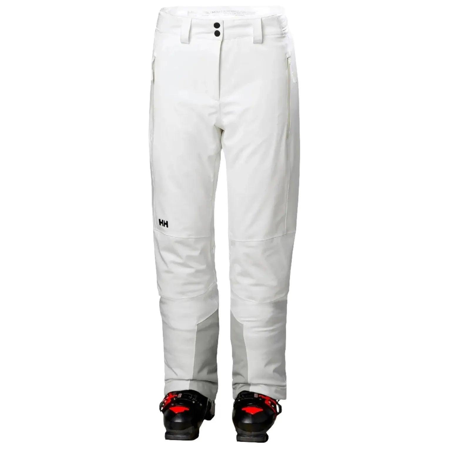 Helly Hansen W's Alphelia 2.0 Insulated Ski Pants Winter Apparel - Winter Apparel Womens Hardshell Bottom Helly Hansen XSmall White
