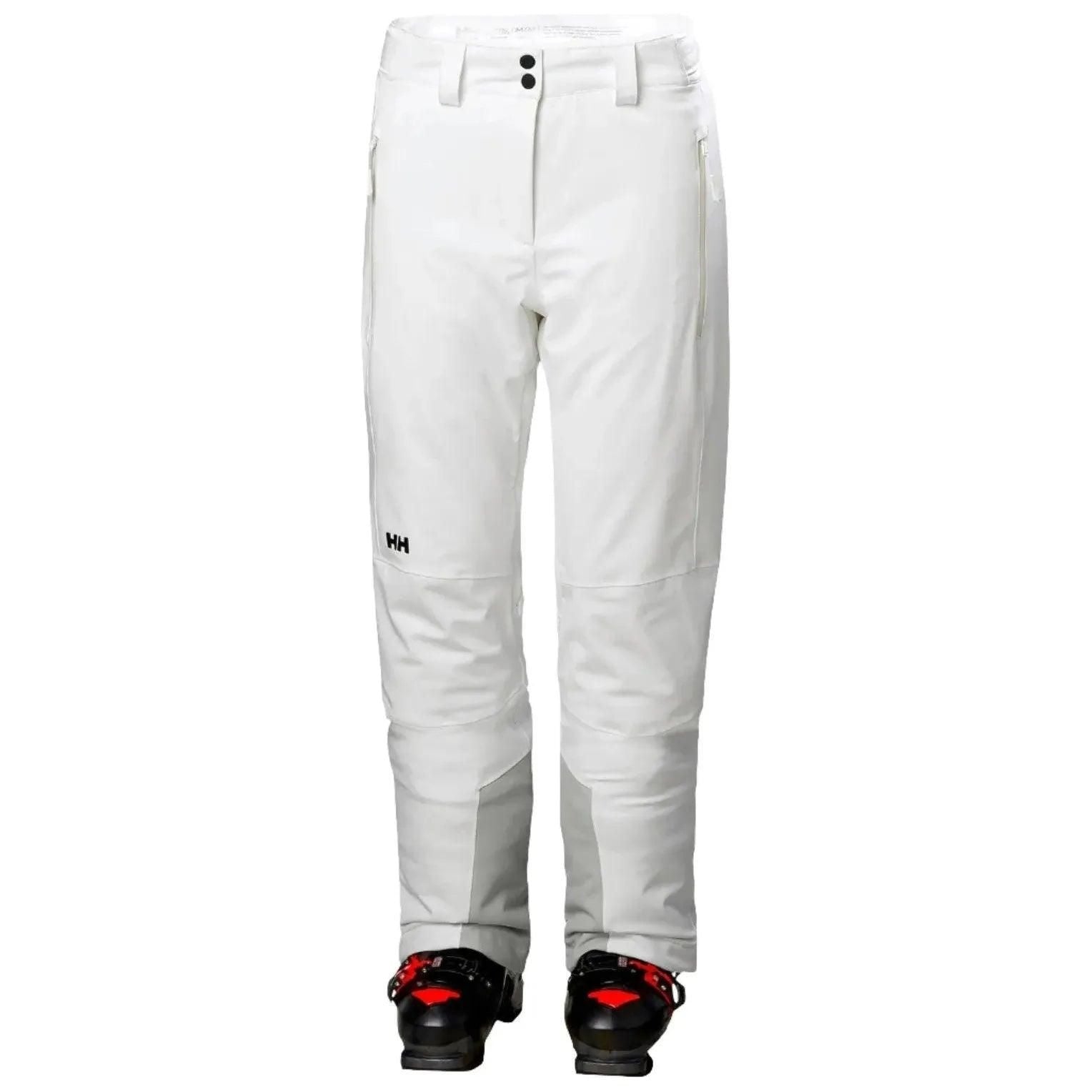Helly Hansen W's Alphelia 2.0 Insulated Ski Pants Winter Apparel - Winter Apparel Womens Hardshell Bottom Helly Hansen XSmall White