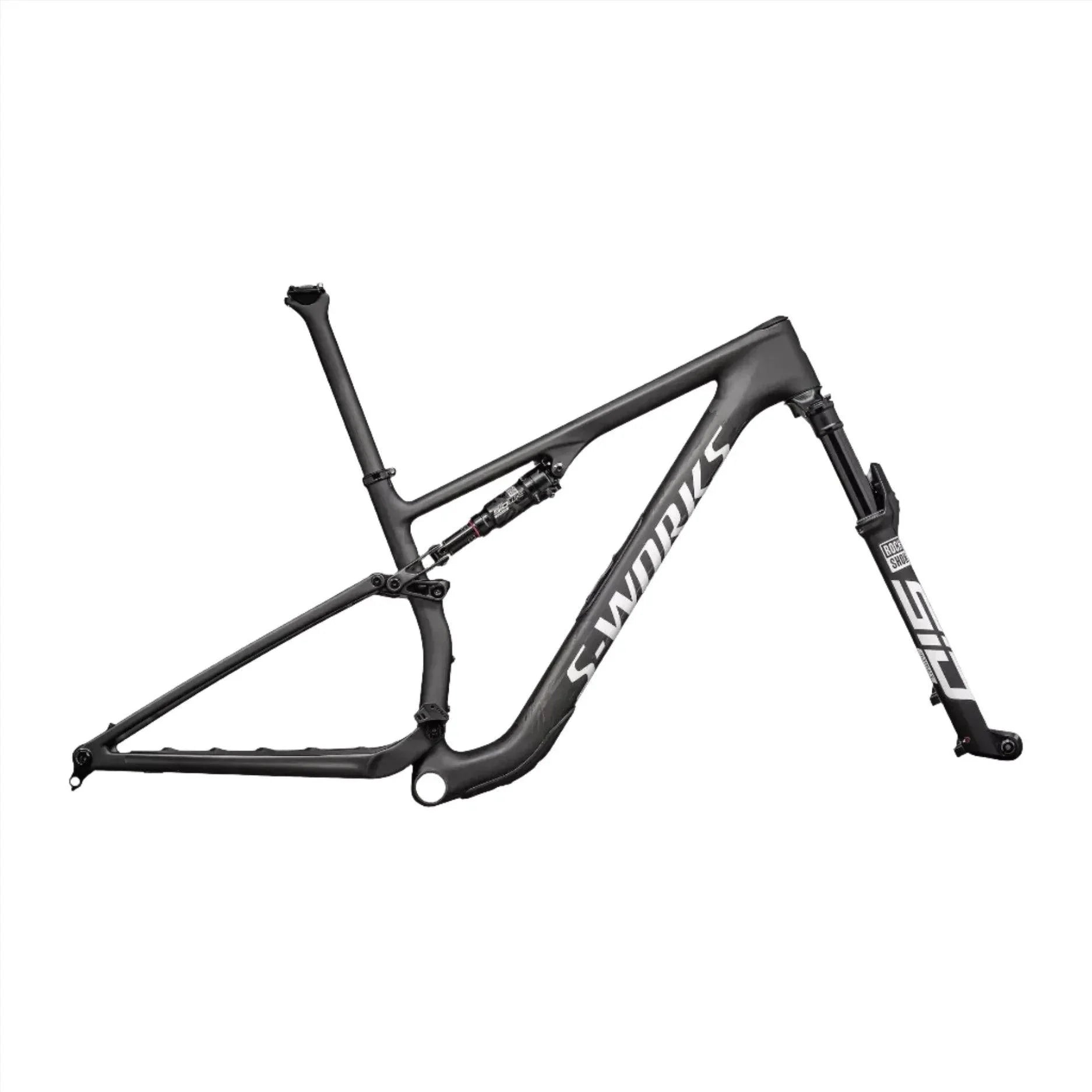 Specialized Epic 8 S-Works Frameset Bicycle - Frame Specialized Small Satin Carbon/Metallic White Silver