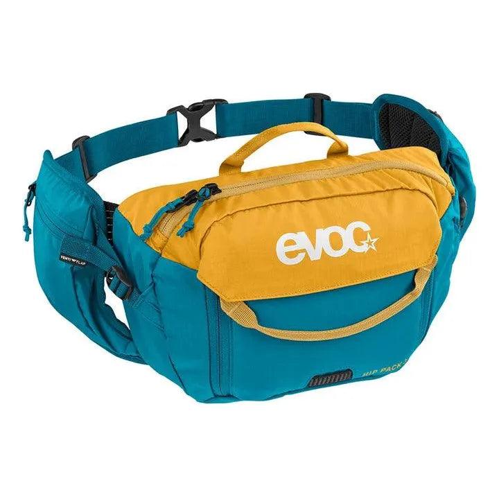 EVOC Hip Pack 3L + 1.5L Bladder 3L Bladder: Included (1.5L) Backpacks and Bags - Cycling Hydration Packs and Vests EVOC Ocean