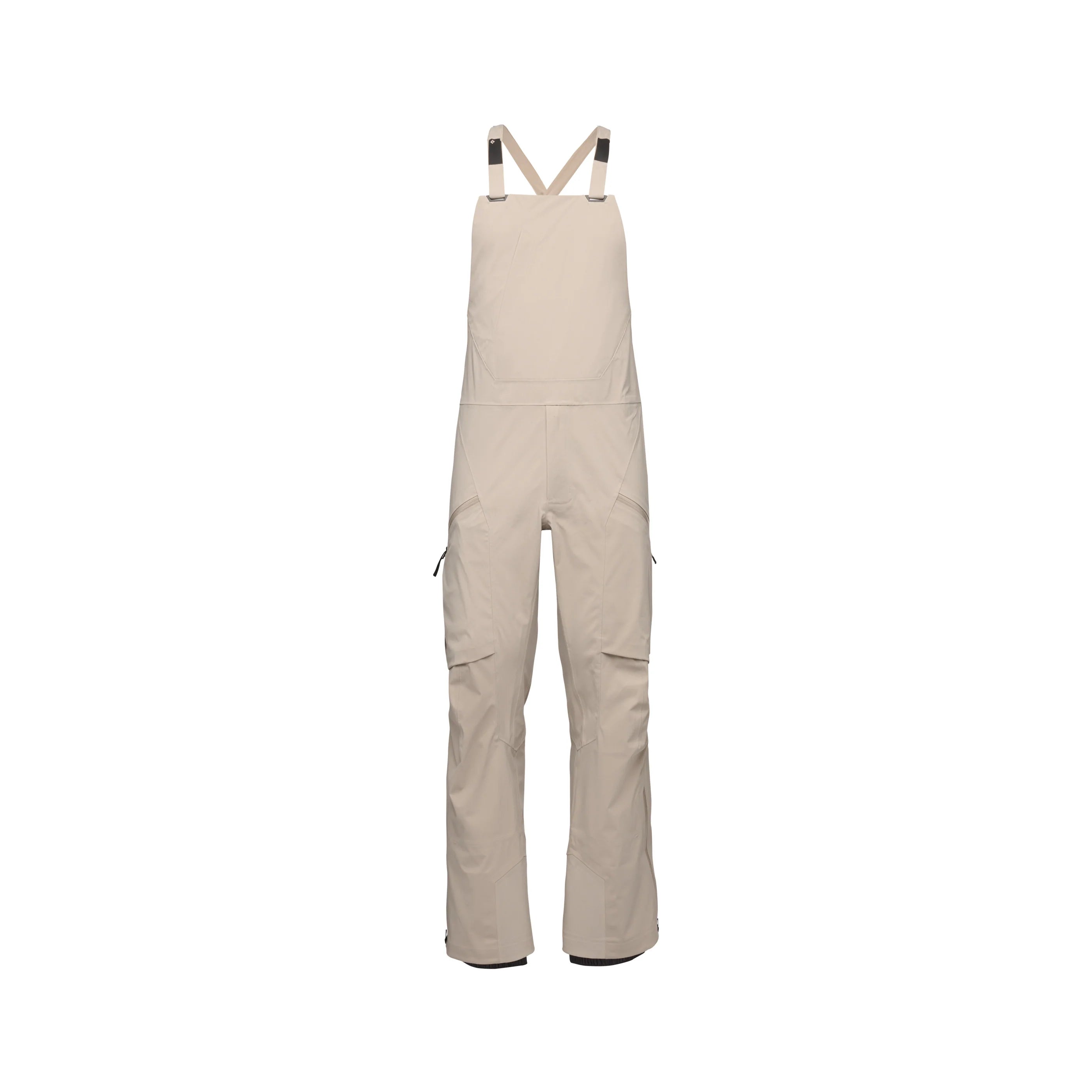 Black Diamond M Factor Bibs Winter Apparel - Winter Apparel Mens Hardshell Bottom Black Diamond Extra Large Moonstone