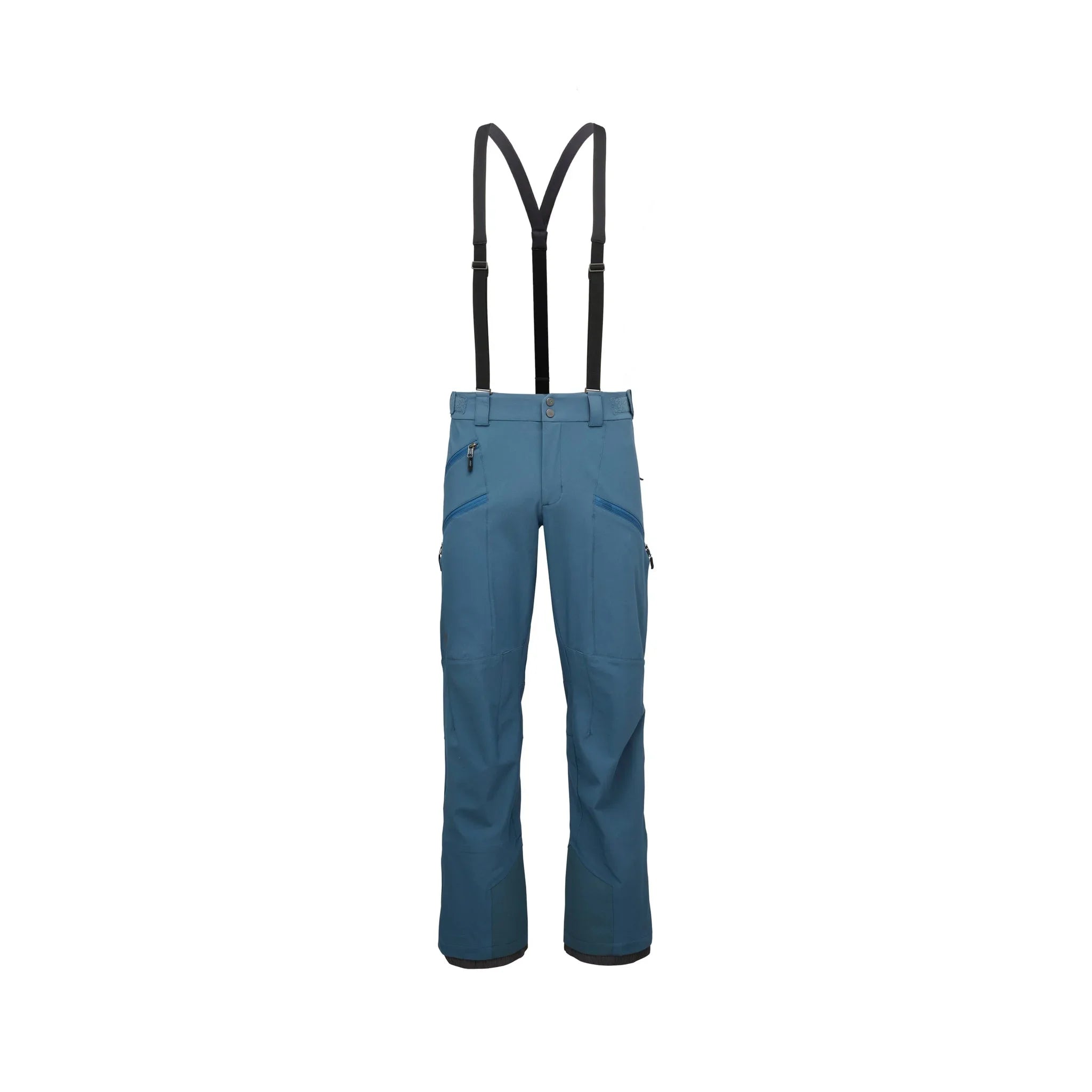 Black Diamond M Dawn Patrol Pants Winter Apparel - Winter Apparel Mens Softshell Bottom Black Diamond Medium Midnight Blue