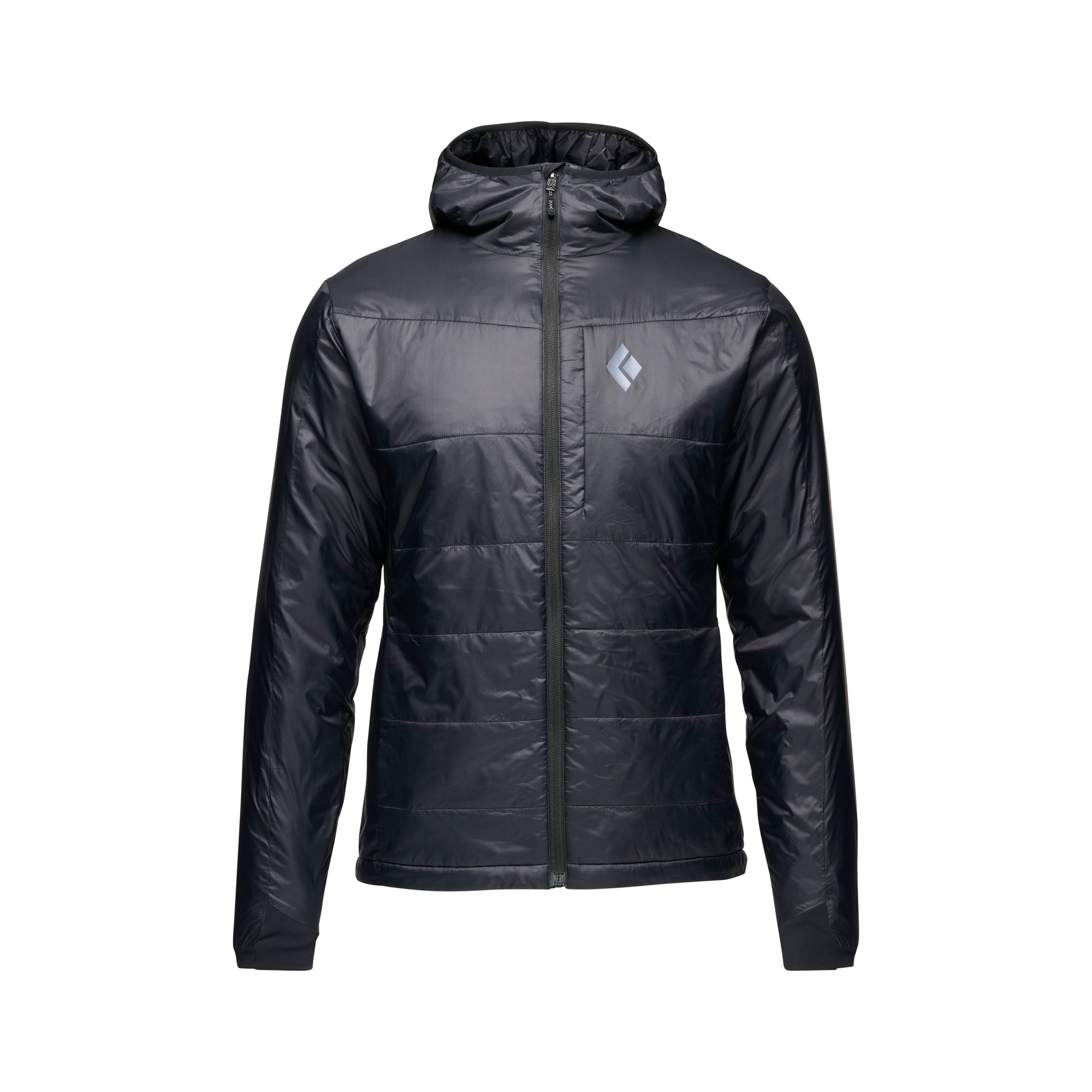 Black Diamond M Solution 2.0 Hoody Winter Apparel - Winter Apparel Mens Hardshell Top Black Diamond Small Black