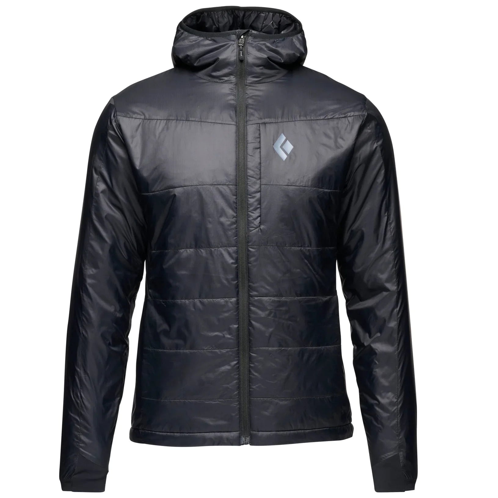 Black Diamond M Solution 2.0 Hoody Winter Apparel - Winter Apparel Mens Hardshell Top Black Diamond Small Black