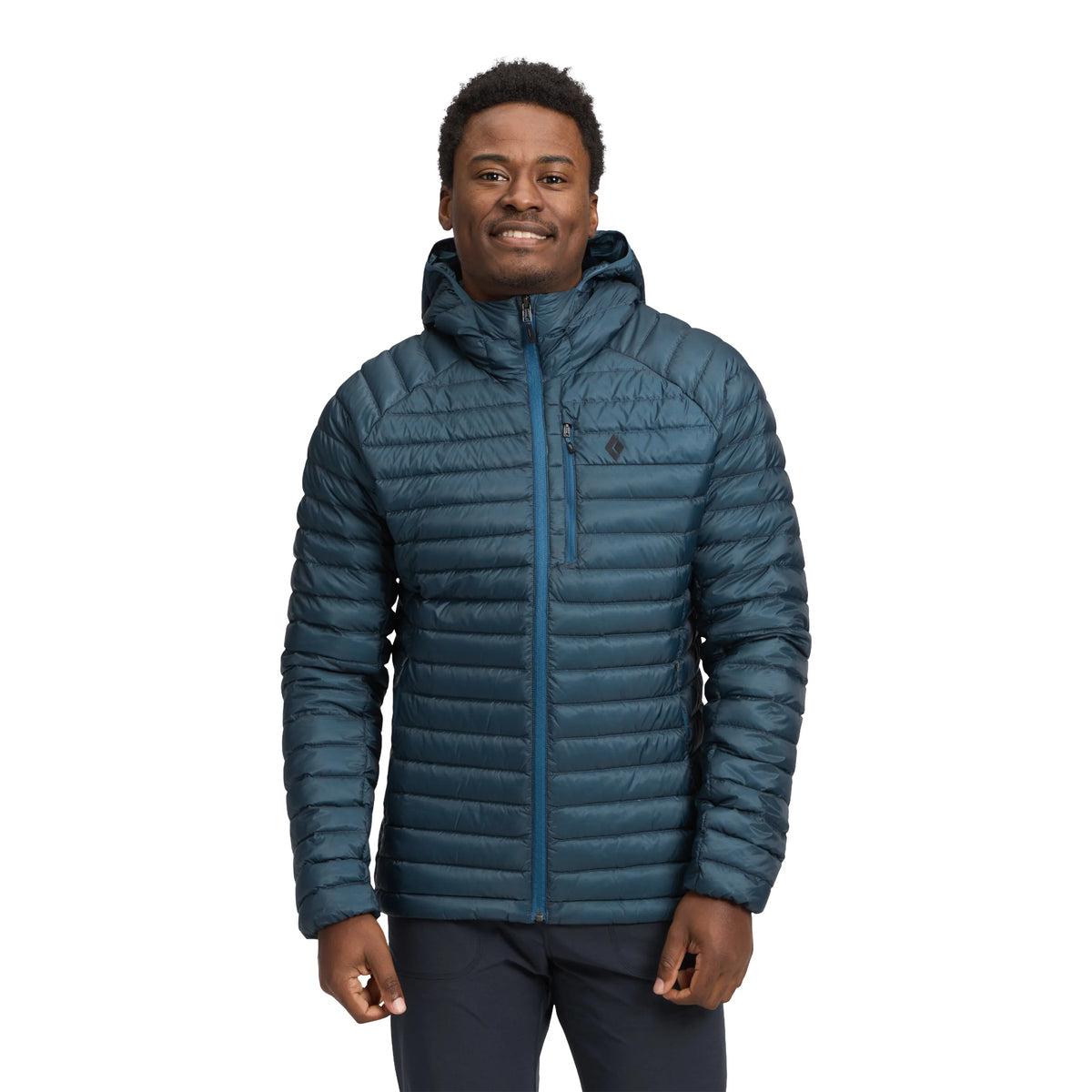 Black Diamond M Deploy Down 1.0 Hoody Winter Apparel - Winter Apparel Mens Insulated Top Black Diamond