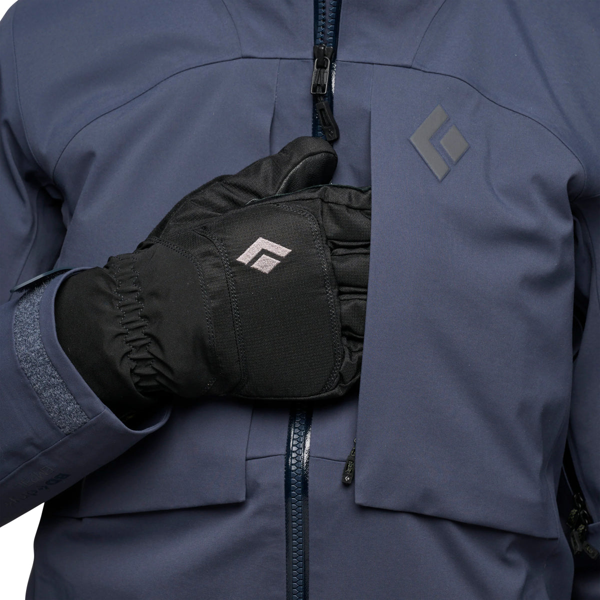 Black Diamond W Factor Shell Winter Apparel - Winter Apparel Womens Hardshell Top Black Diamond