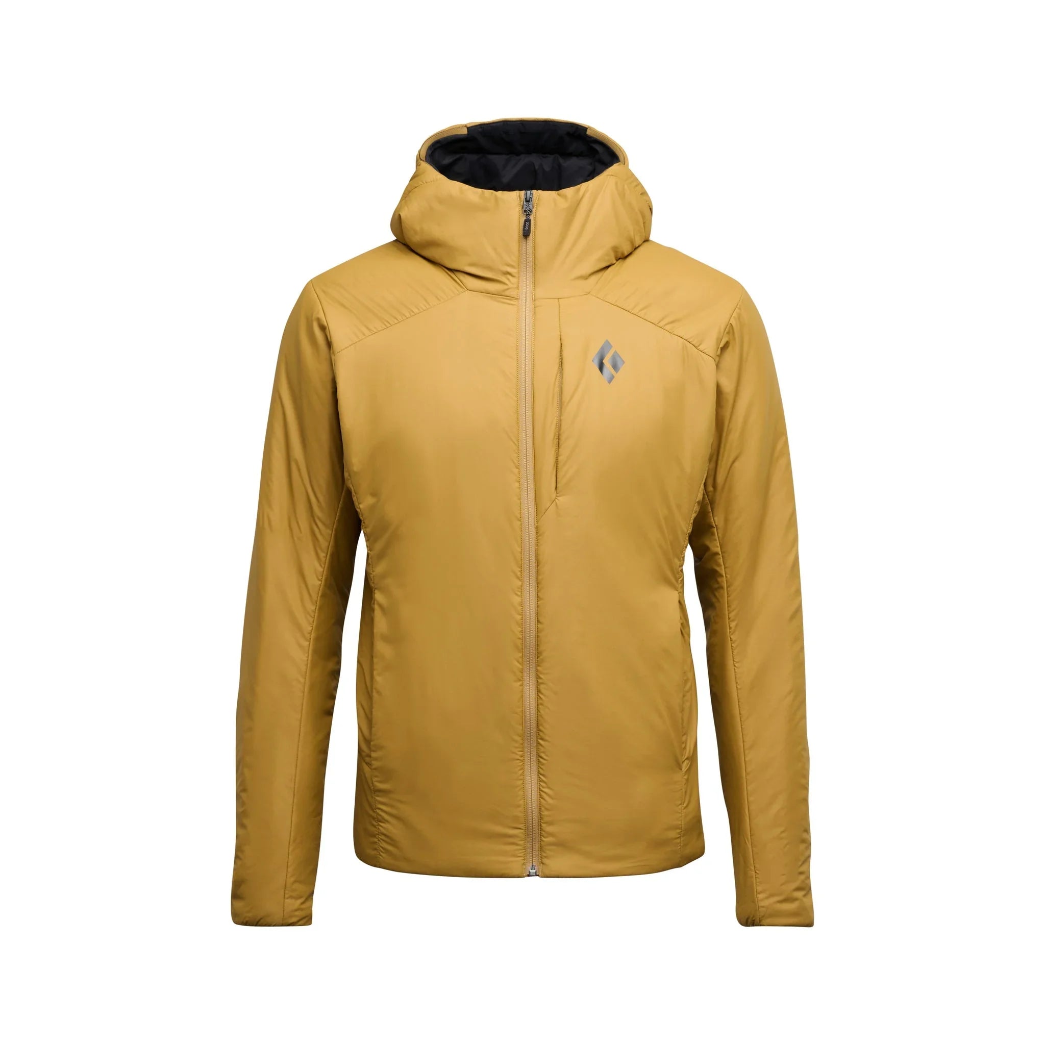 Black Diamond M First Light 2.0 Stretch Hoody Winter Apparel - Winter Apparel Mens Insulated Top Black Diamond Large Flax