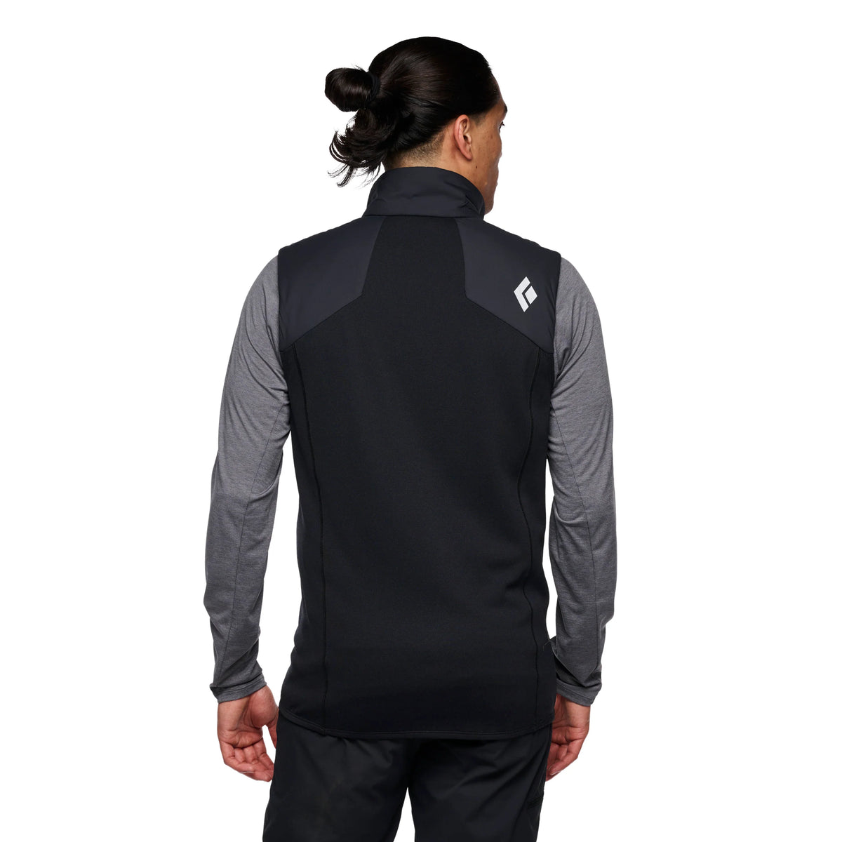 Black Diamond M First Light 1.0 Stretch Vest Winter Apparel - Winter Apparel Mens Insulated Top Black Diamond
