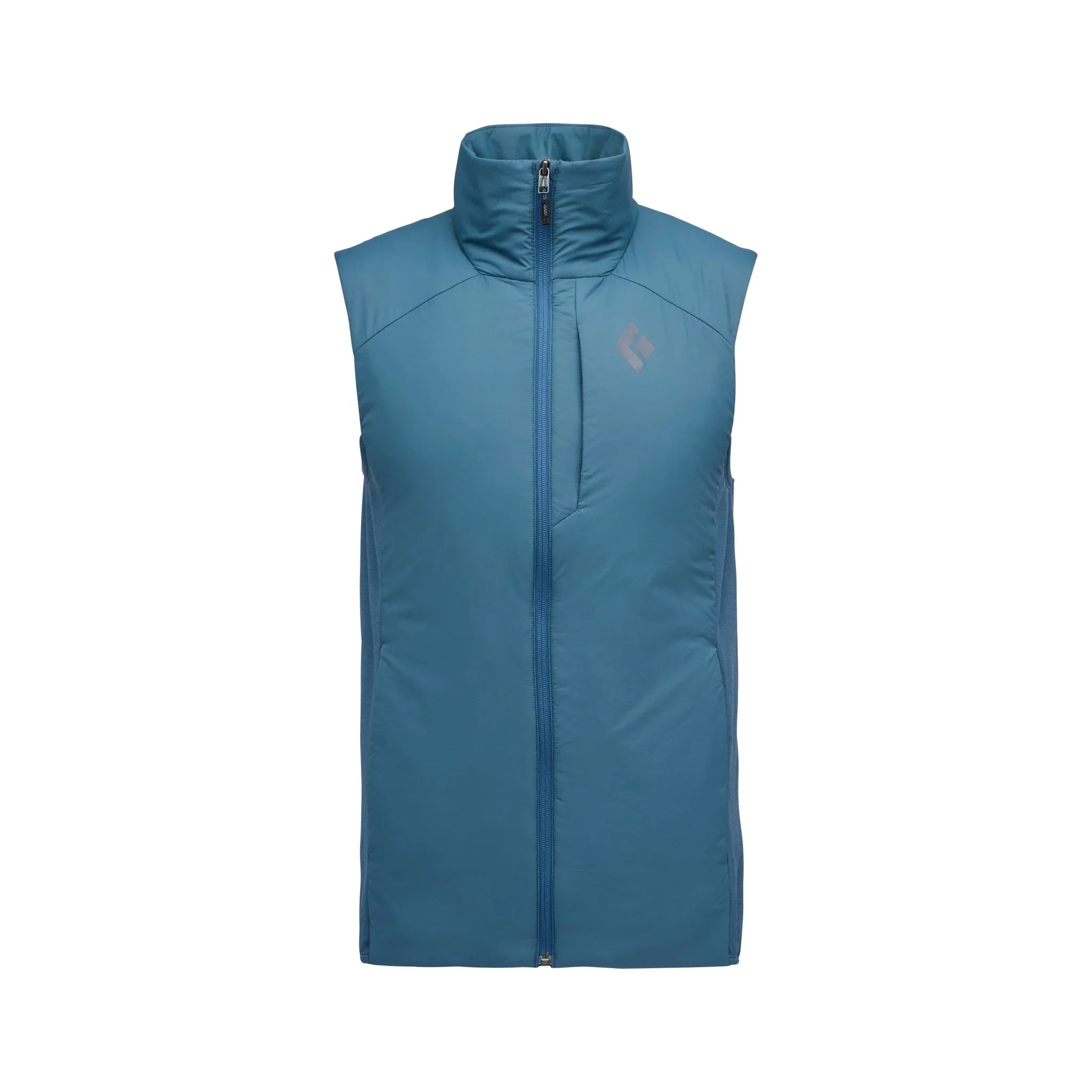 Black Diamond M First Light 1.0 Stretch Vest Winter Apparel - Winter Apparel Mens Insulated Top Black Diamond Small Midnight Blue