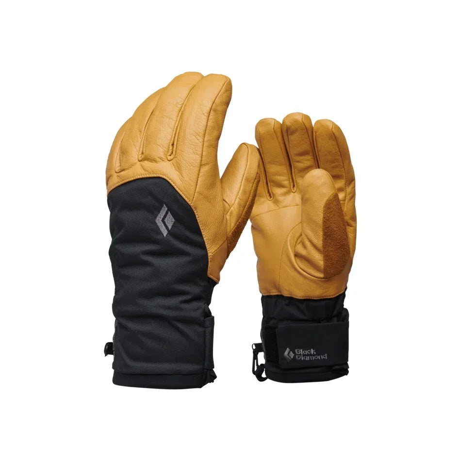 Black Diamond Legend Gloves Winter Apparel - Gloves Black Diamond Small Beeswax-Black