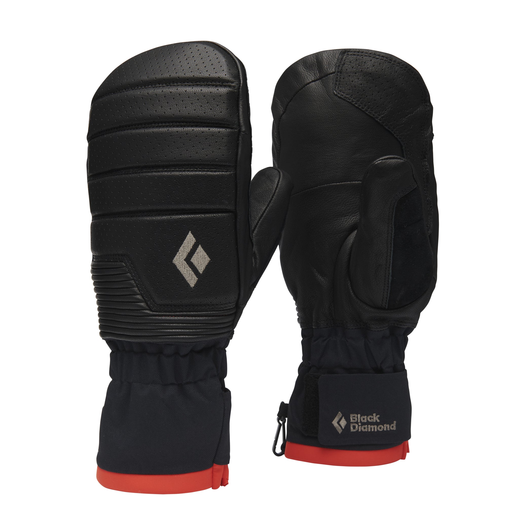 Black Diamond W Progression Mitts Winter Apparel - Gloves Black Diamond Extra Small Black-Black